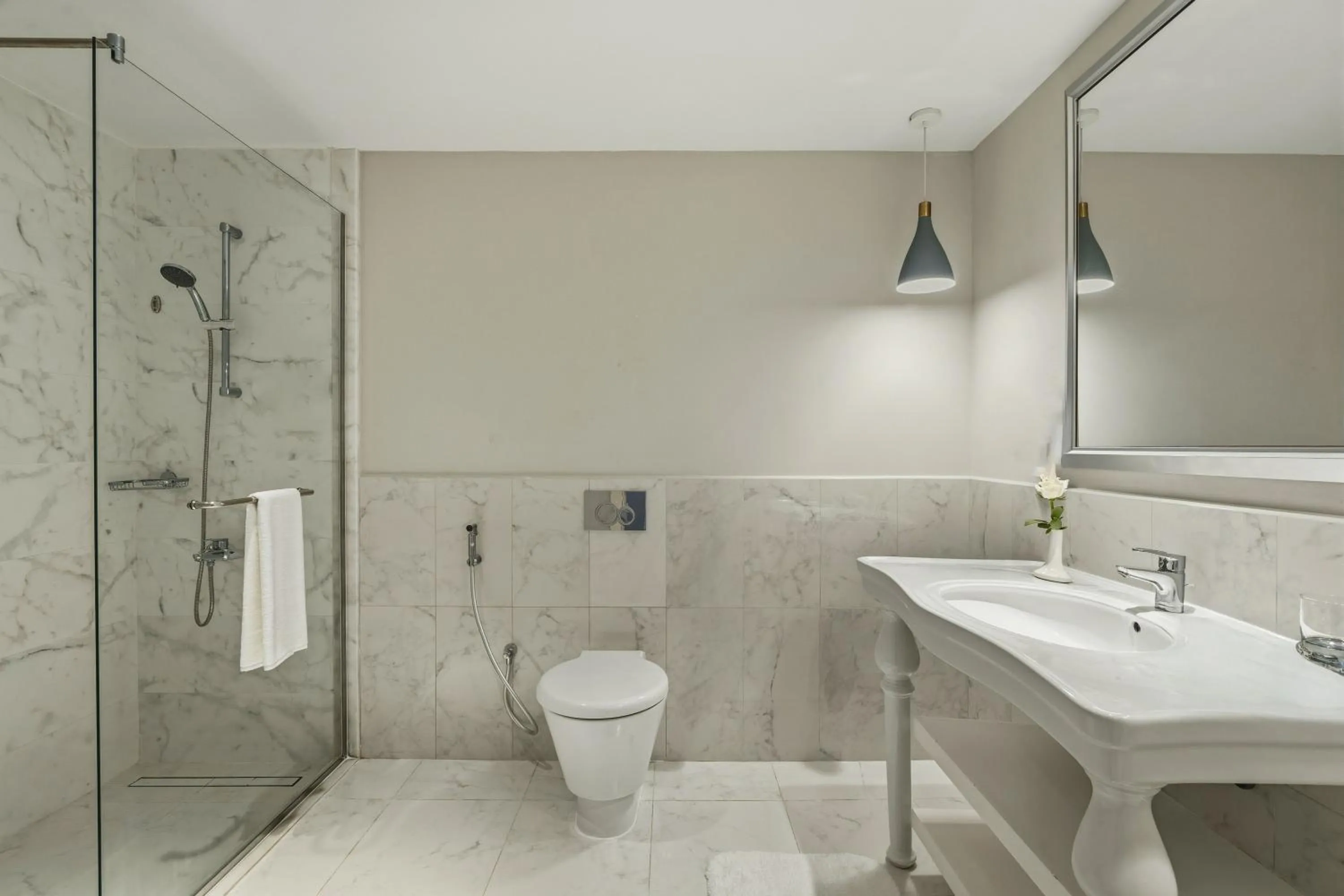 Shower in Rixos Bab Al Bahr - Ultra All Inclusive