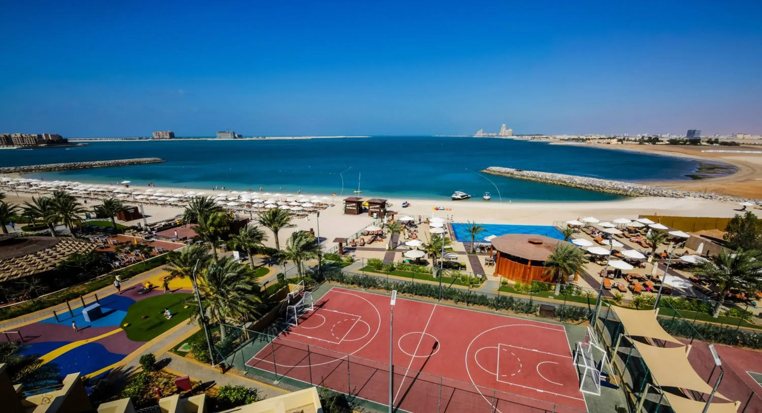 Bird's eye view in Rixos Bab Al Bahr - Ultra All Inclusive Bird's eye view in Rixos Bab Al Bahr - Ultra All Inclusive