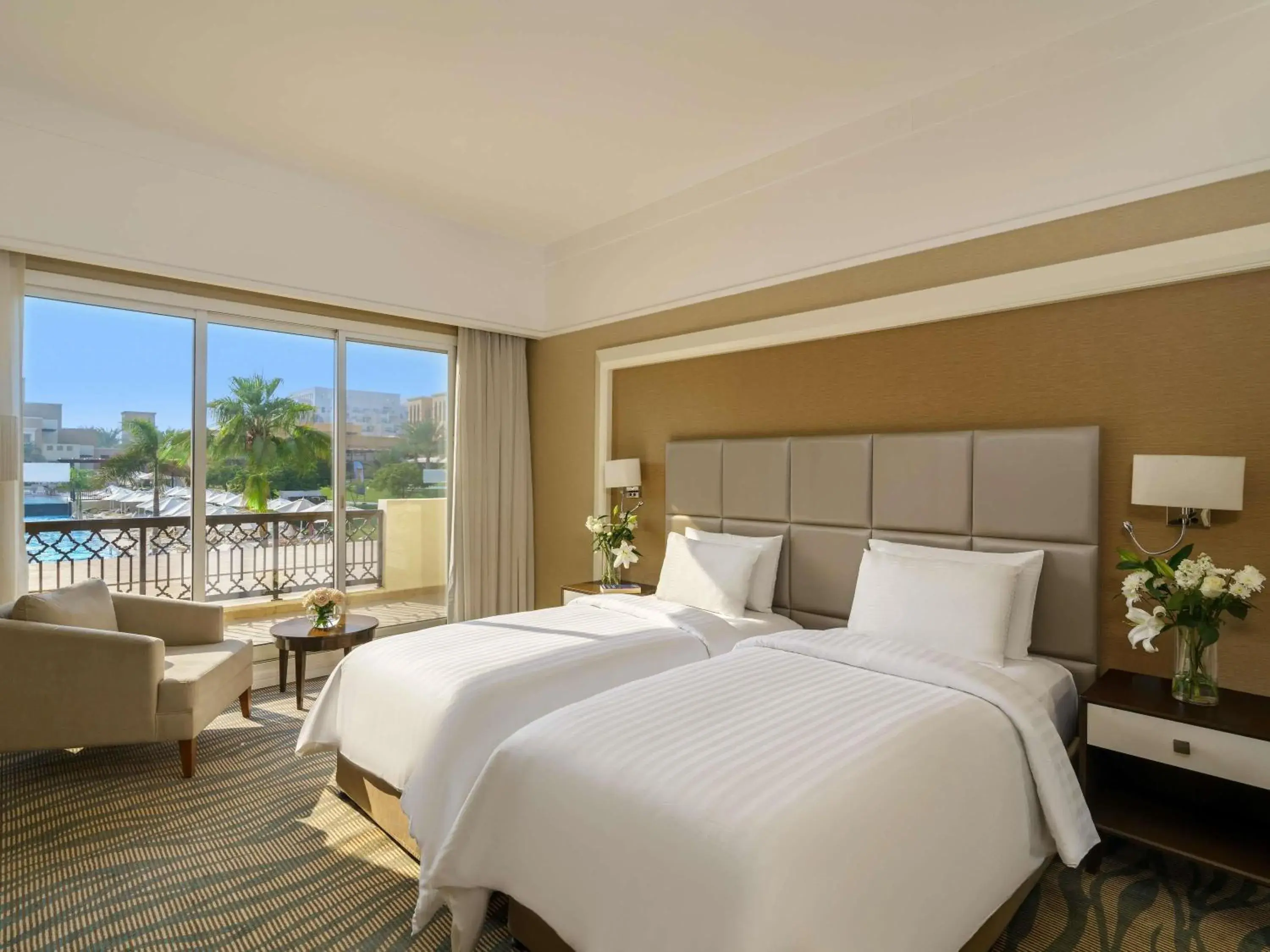 Bedroom, Bed in Rixos Bab Al Bahr - Ultra All Inclusive Bedroom, Bed in Rixos Bab Al Bahr - Ultra All Inclusive