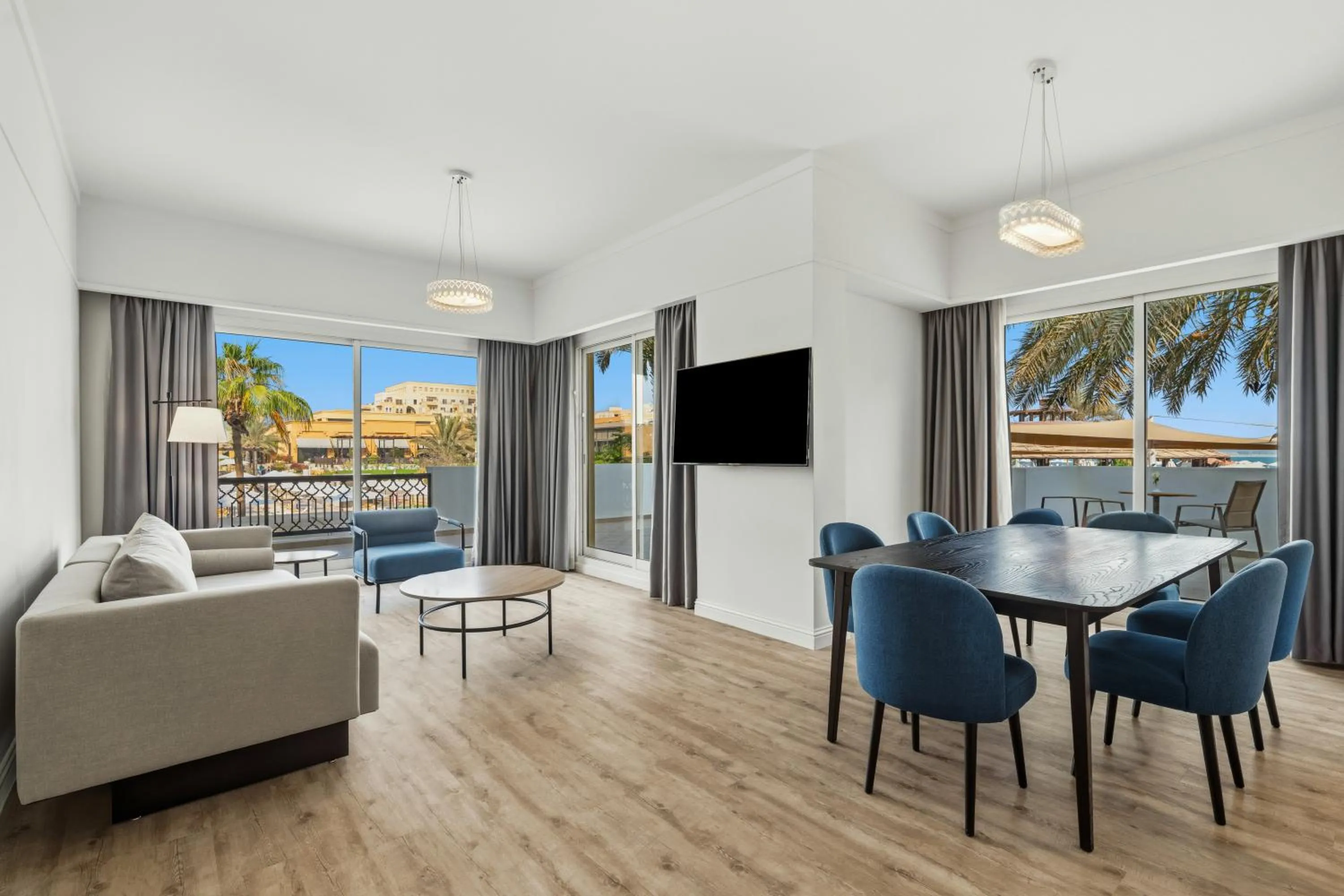 Living room in Rixos Bab Al Bahr - Ultra All Inclusive