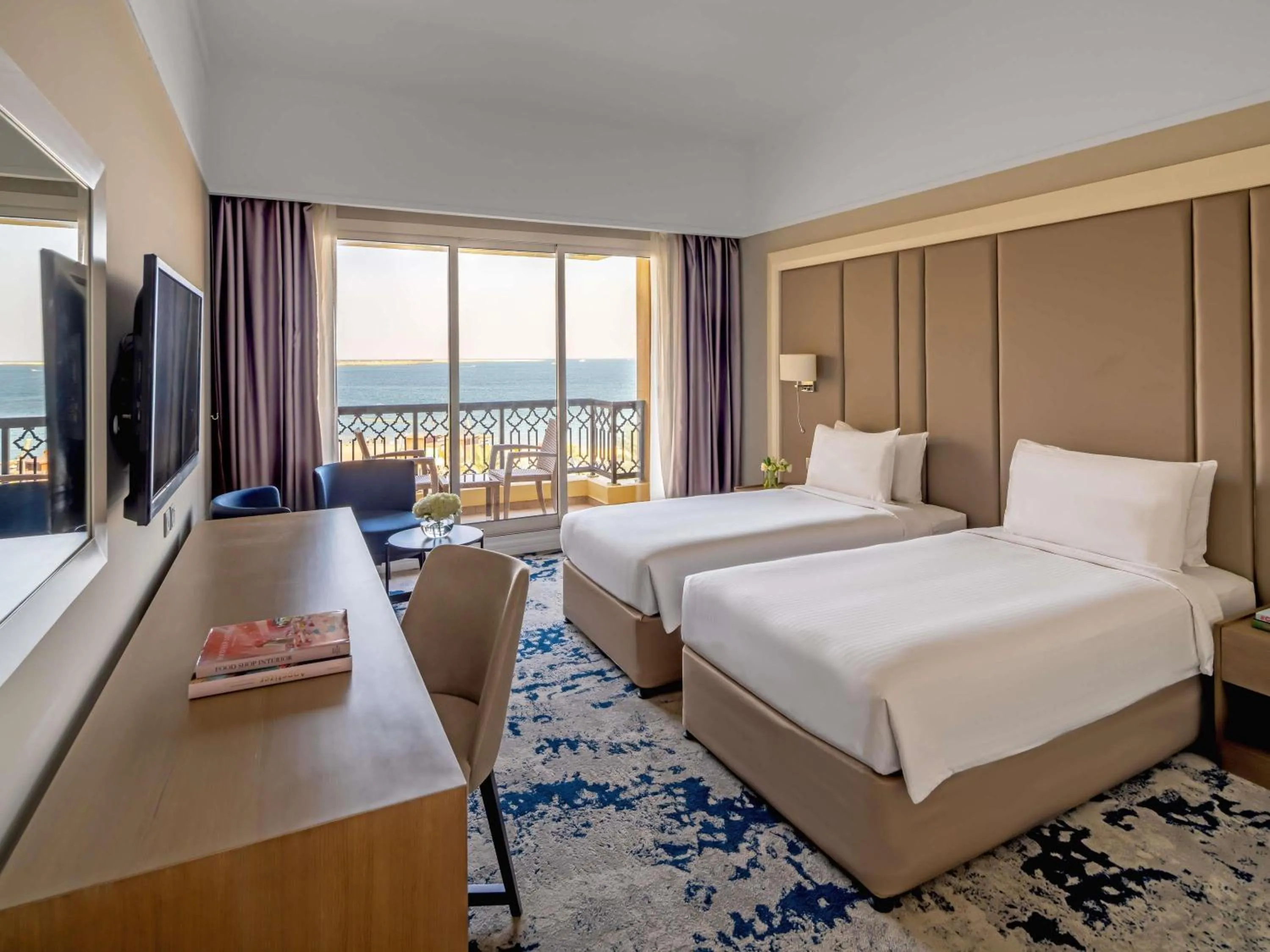 Bedroom, Bed in Rixos Bab Al Bahr - Ultra All Inclusive
