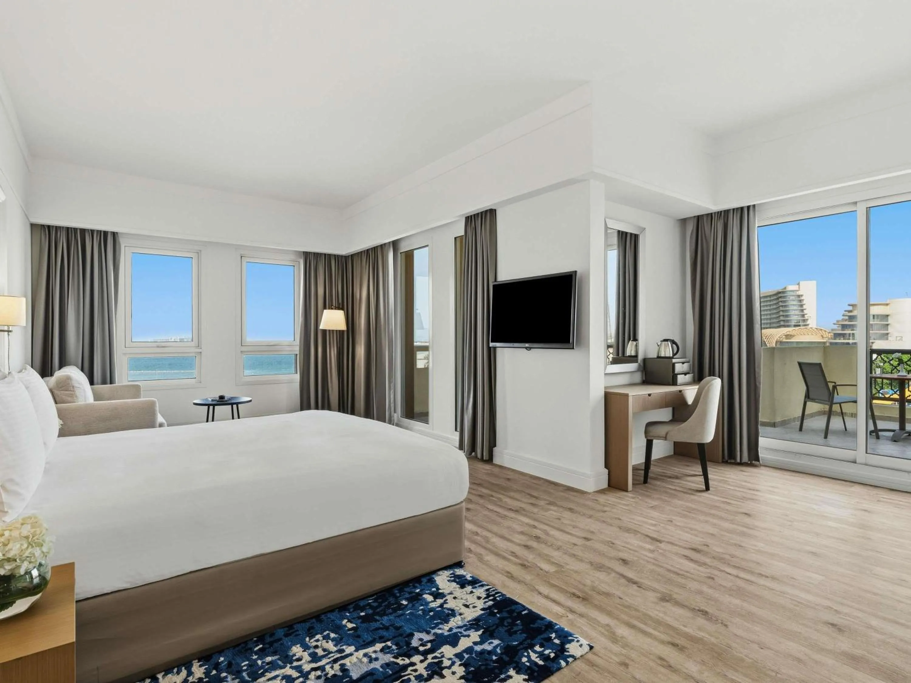 Bedroom, Bed in Rixos Bab Al Bahr - Ultra All Inclusive