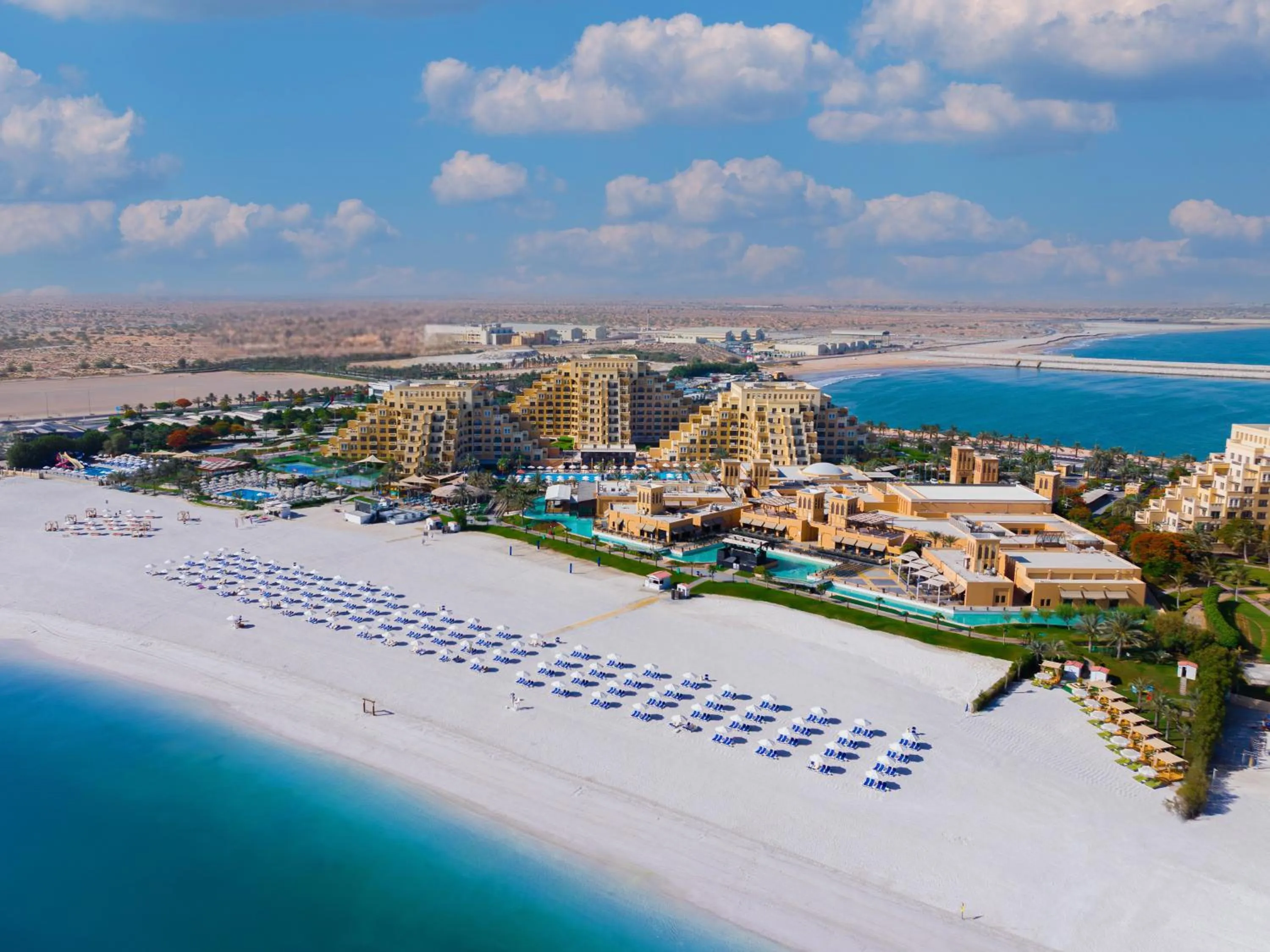 Bird's eye view in Rixos Bab Al Bahr - Ultra All Inclusive