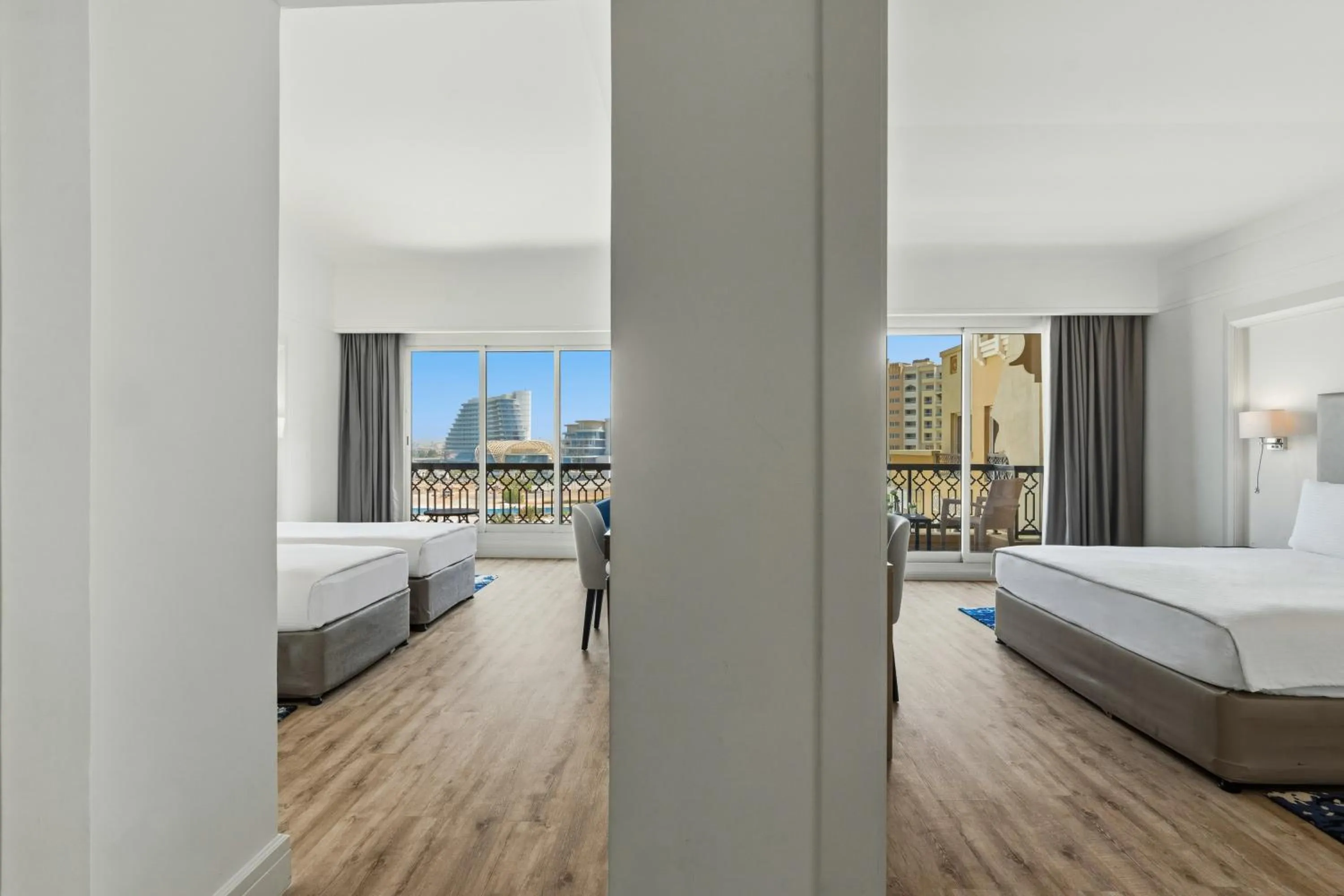 Bedroom, Bed in Rixos Bab Al Bahr - Ultra All Inclusive