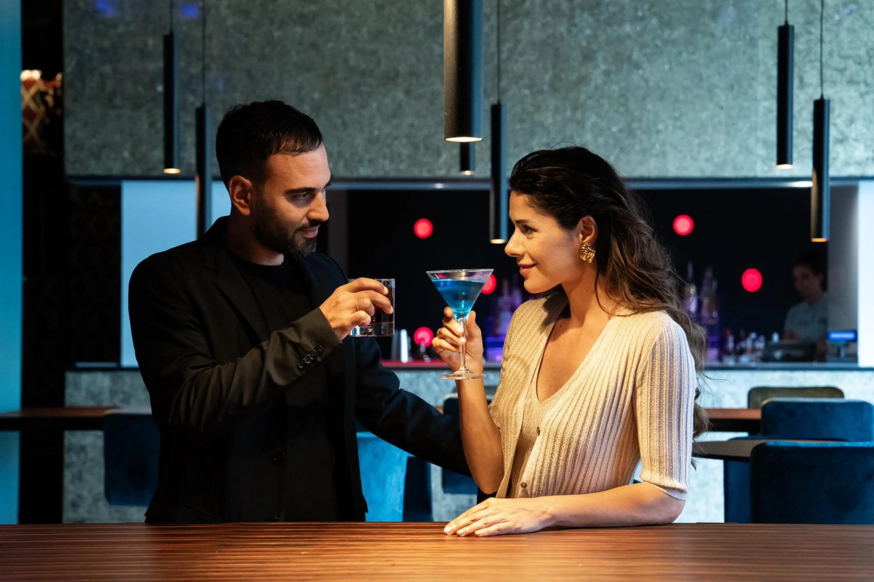 Lounge or bar in Plaza Hotel Abano Terme