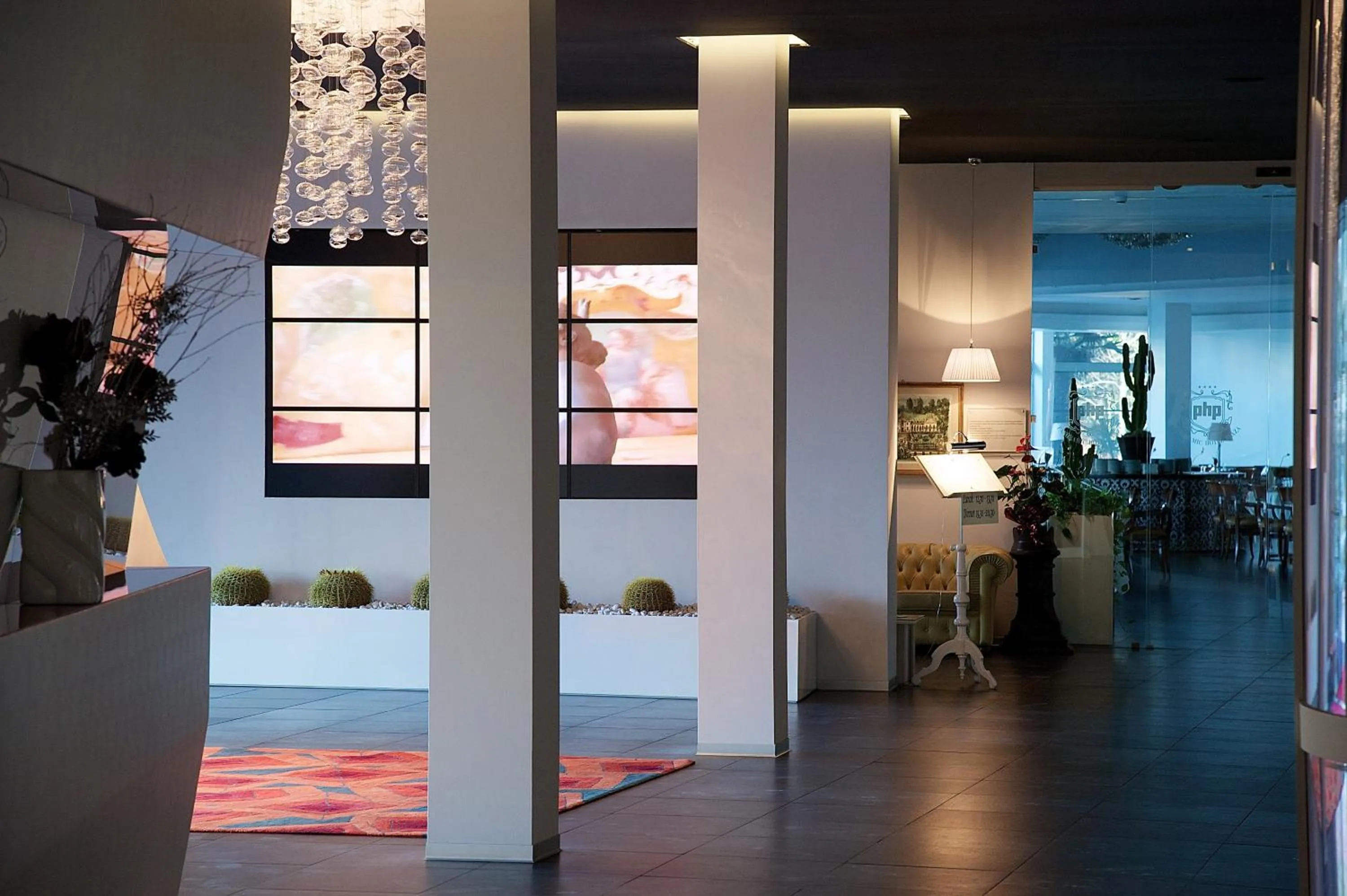 Lobby or reception in Plaza Hotel Abano Terme