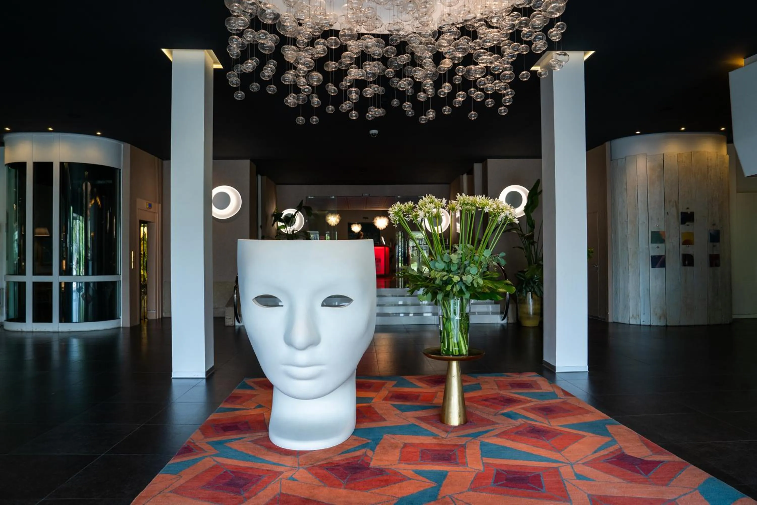 Lobby or reception in Plaza Hotel Abano Terme