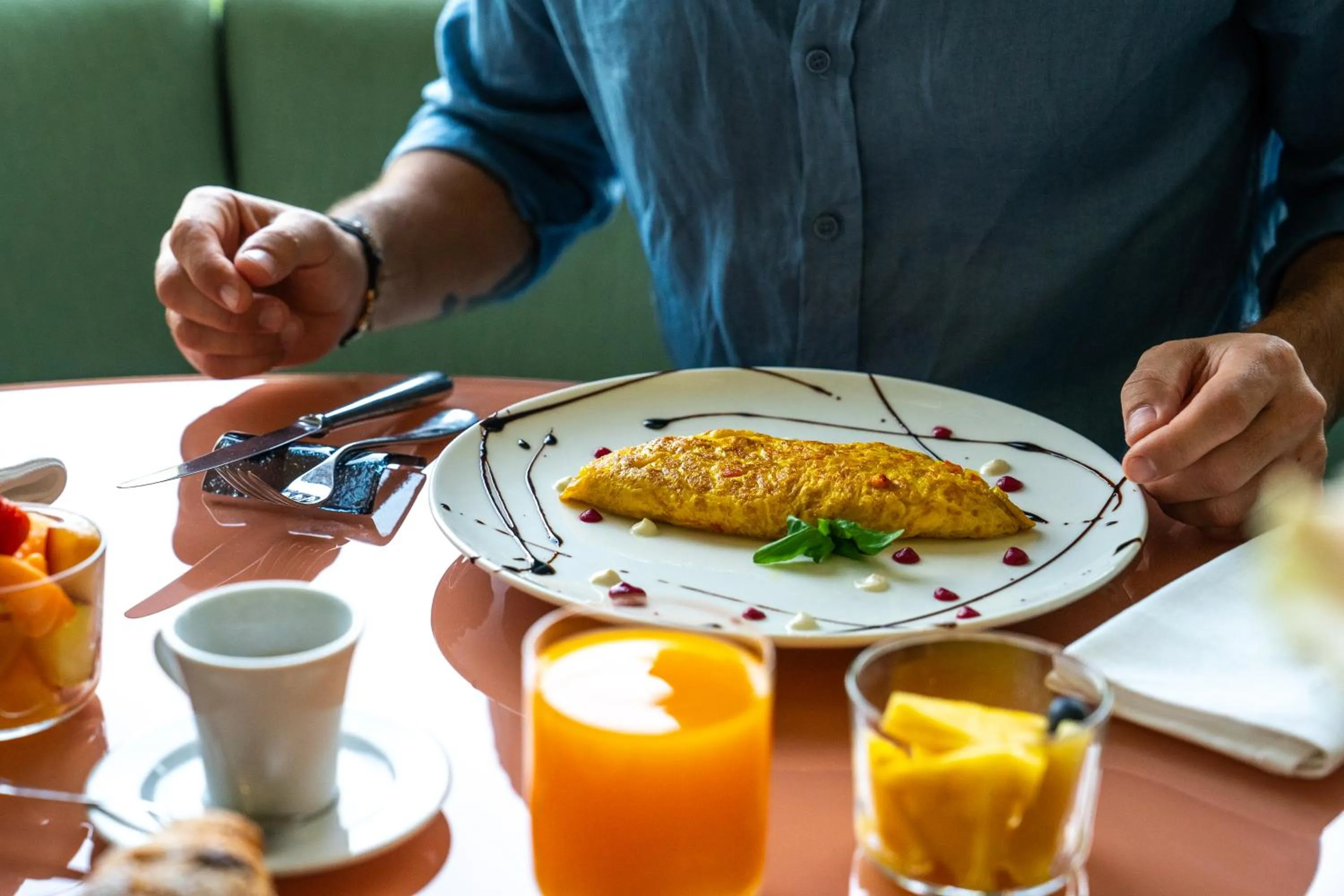 Restaurant/places to eat in Plaza Hotel Abano Terme