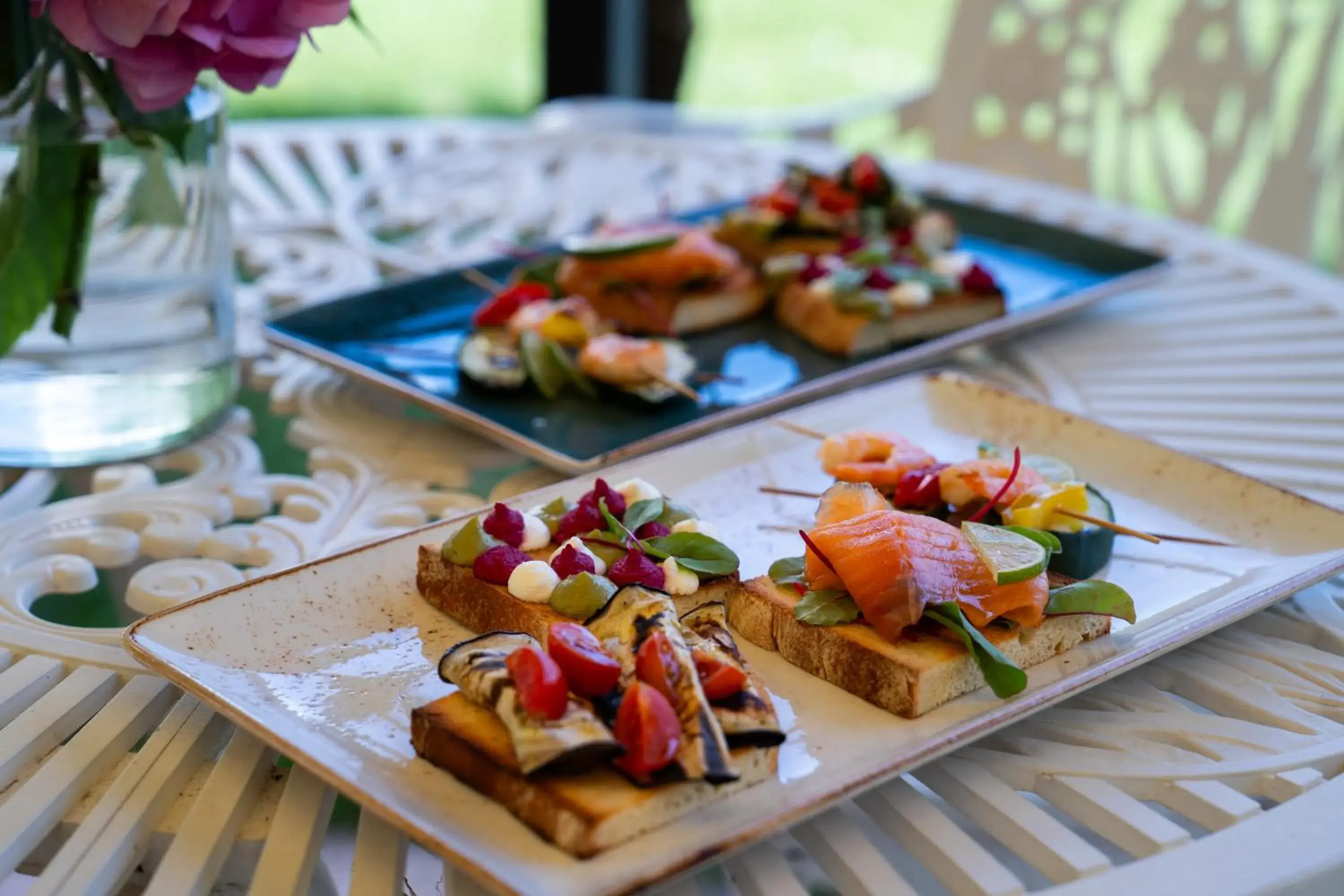 Food close-up in Plaza Hotel Abano Terme Food close-up in Plaza Hotel Abano Terme
