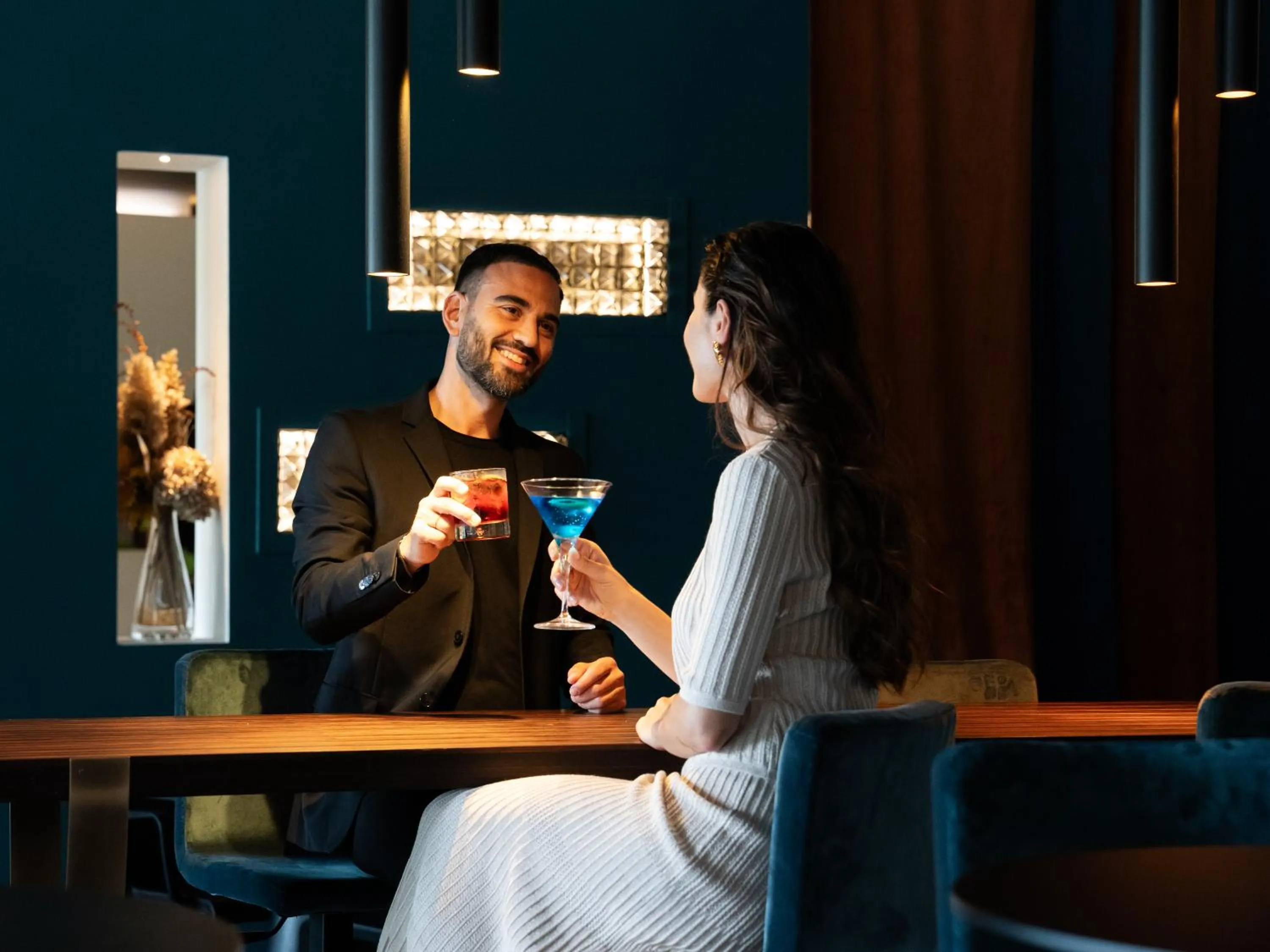 Lounge or bar in Plaza Hotel Abano Terme