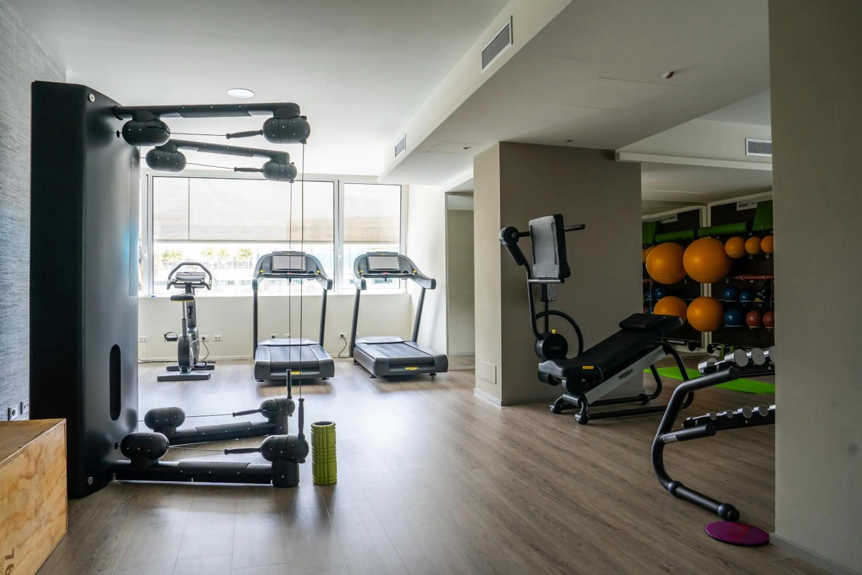 Fitness centre/facilities in Plaza Hotel Abano Terme