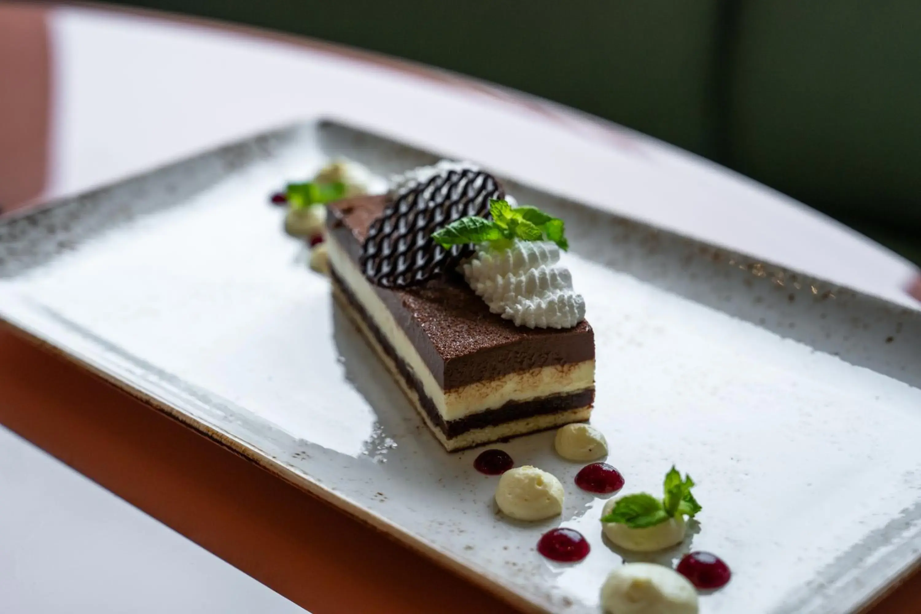 Food close-up in Plaza Hotel Abano Terme Food close-up in Plaza Hotel Abano Terme