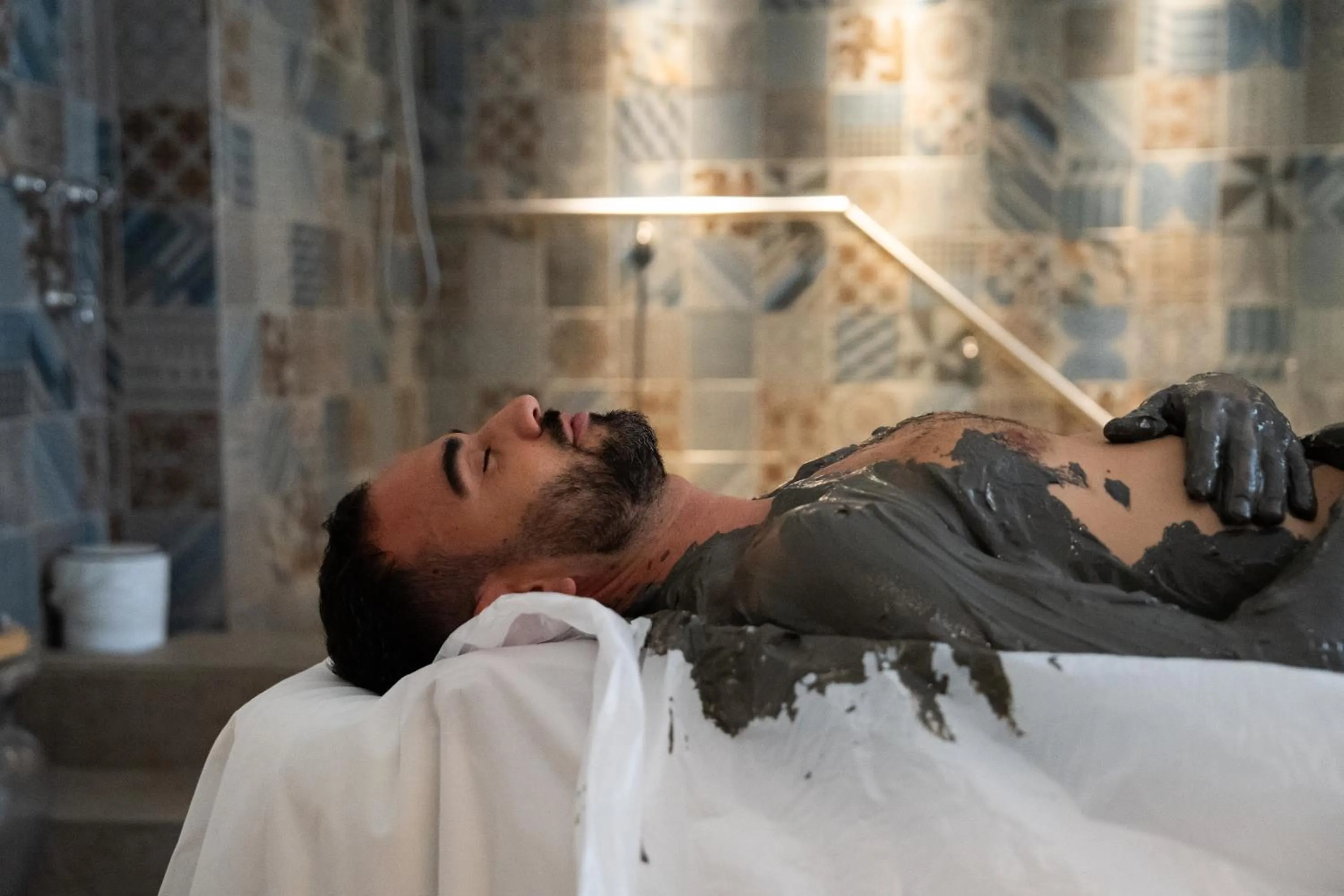 Spa and wellness centre/facilities in Plaza Hotel Abano Terme