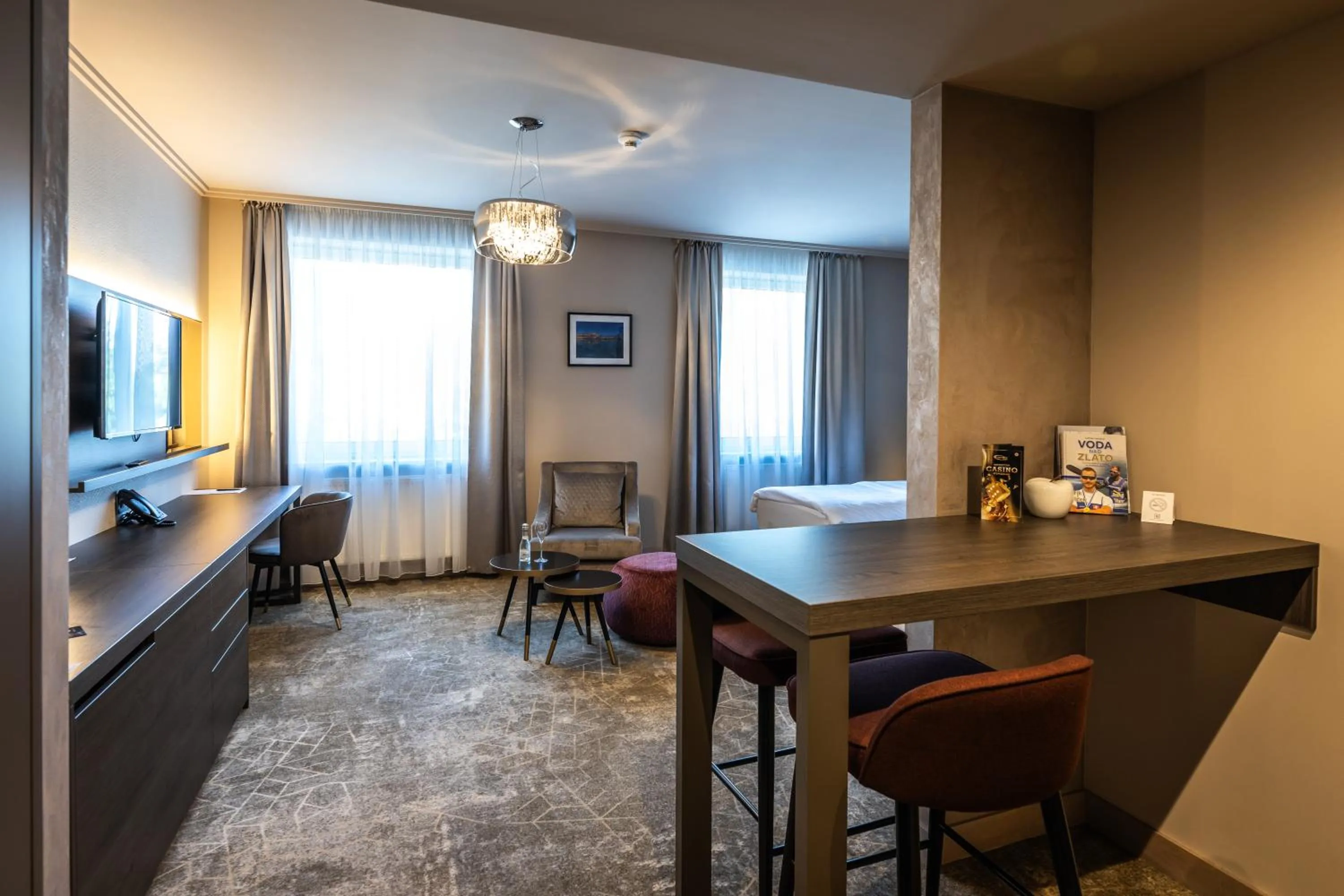 Living room in HOTEL EUROPA