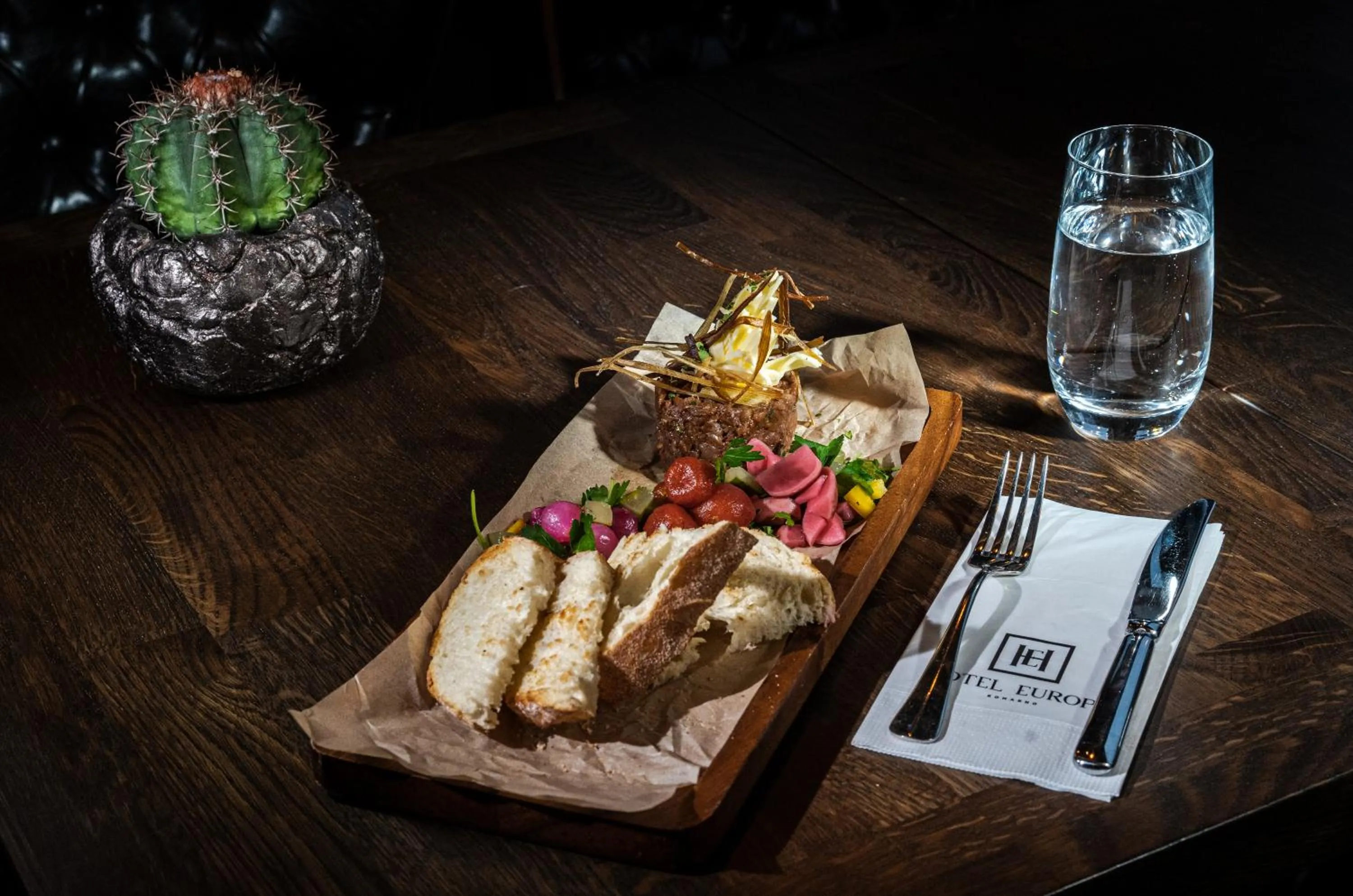 Food close-up in HOTEL EUROPA