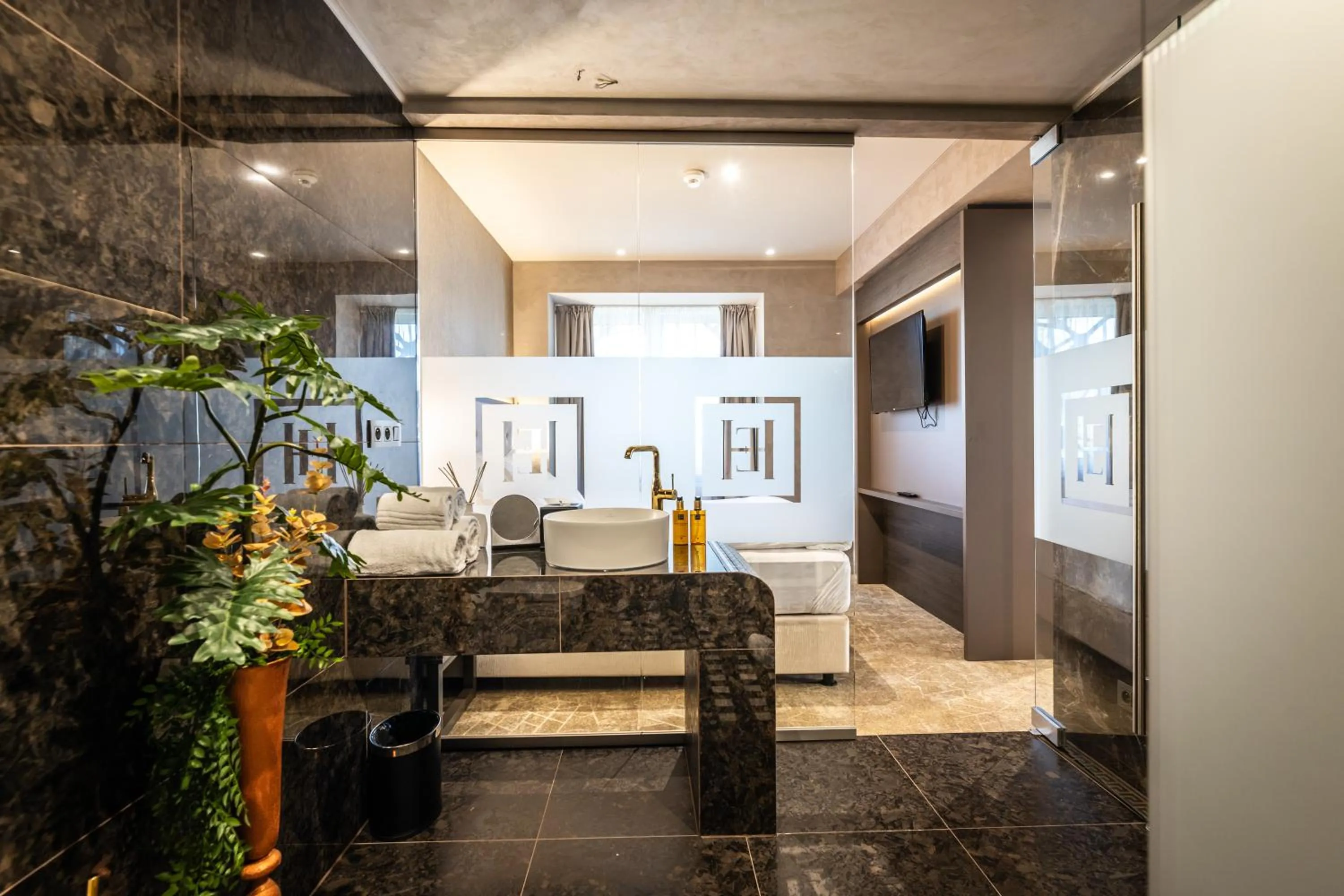 Bathroom in HOTEL EUROPA