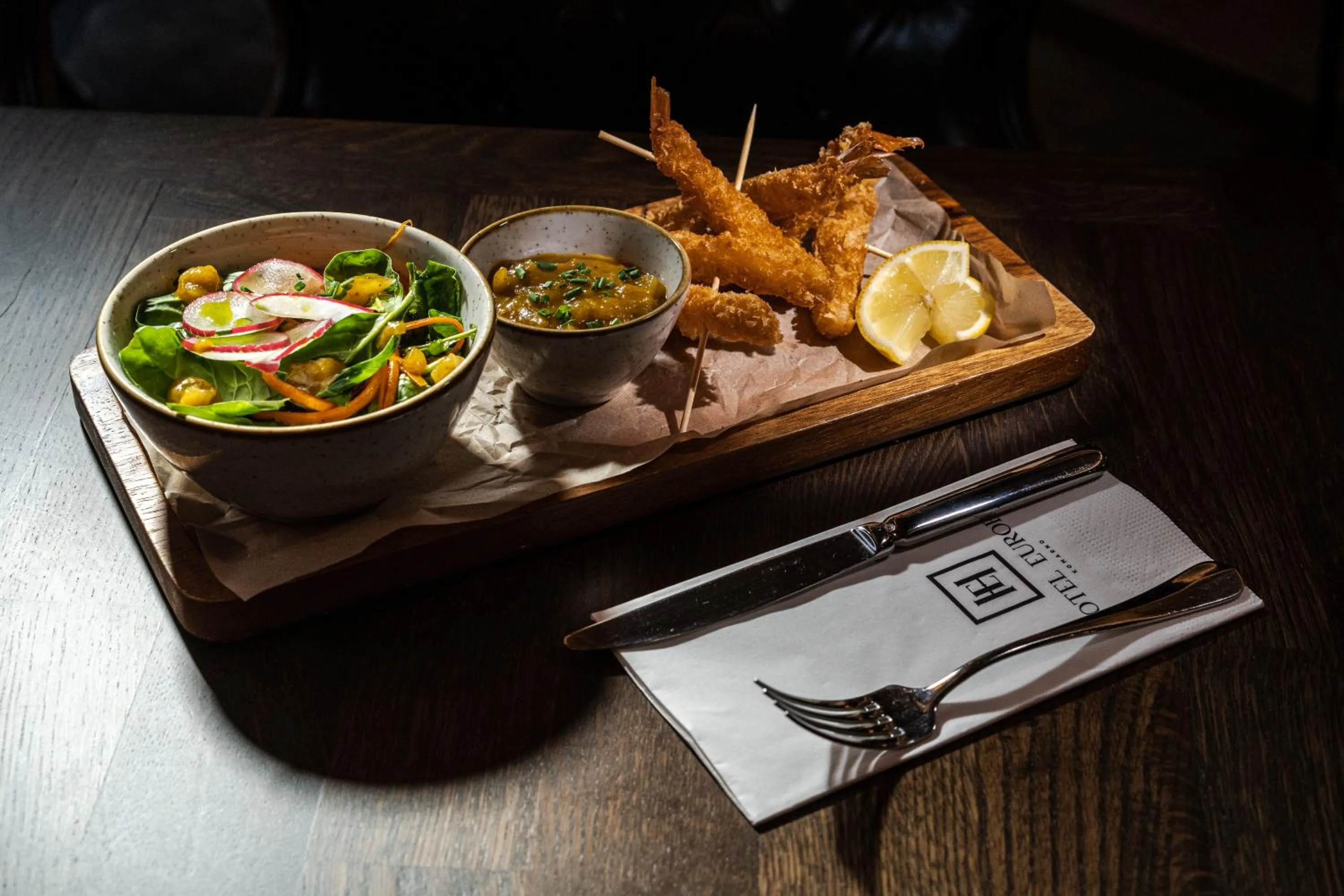 Food close-up in HOTEL EUROPA