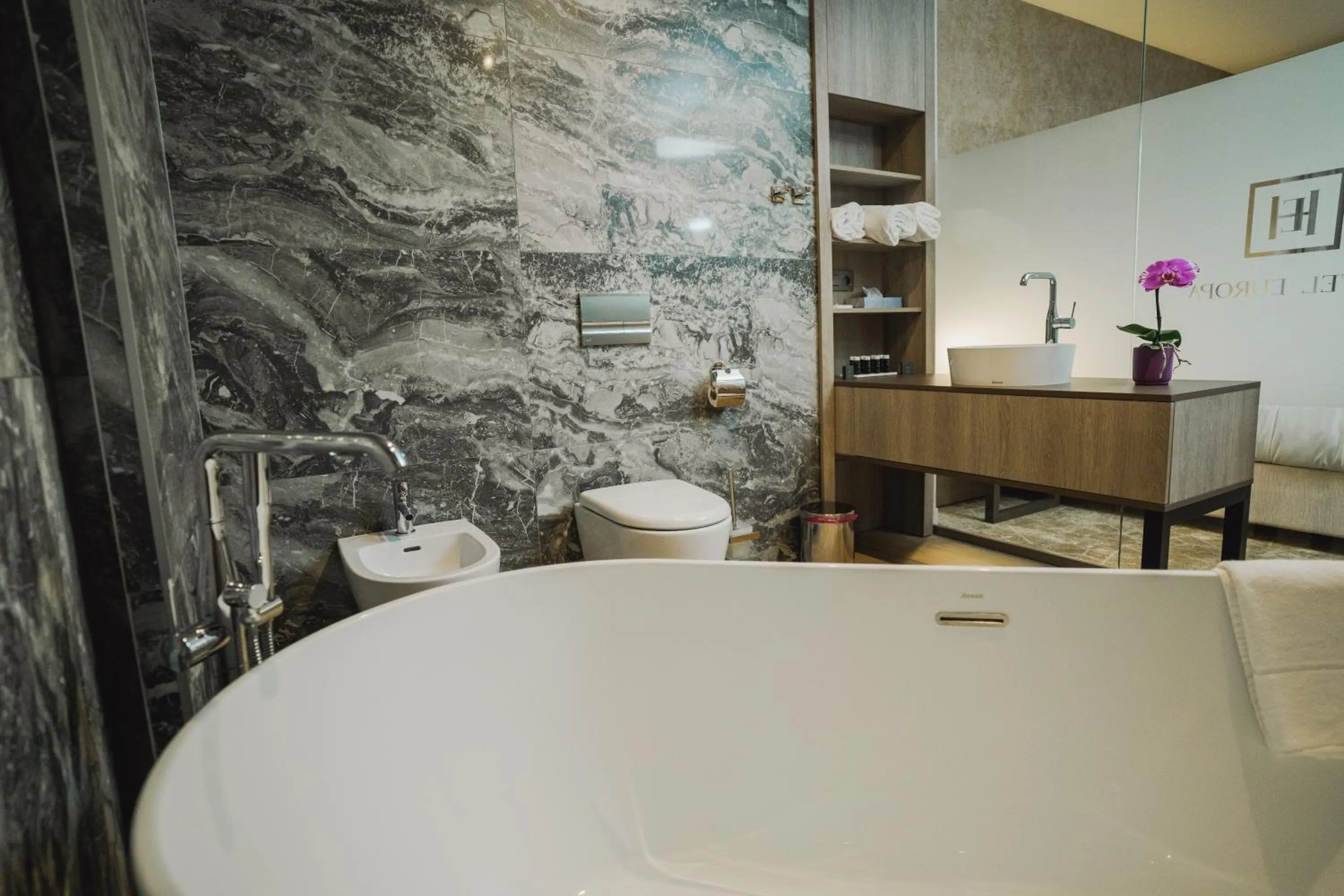 Bathroom in HOTEL EUROPA