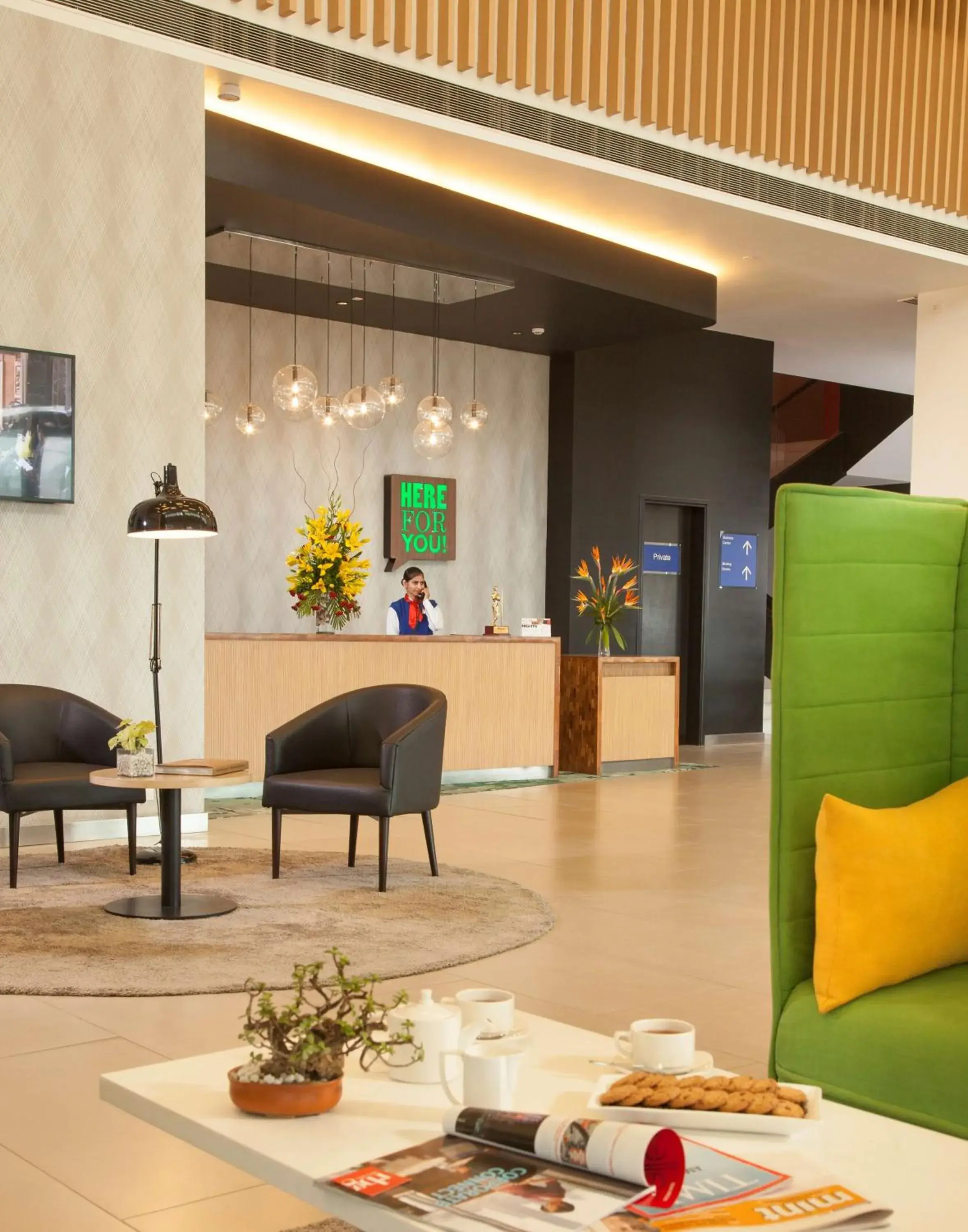 Lobby or reception in Park Inn By Radisson Gurgaon Bilaspur