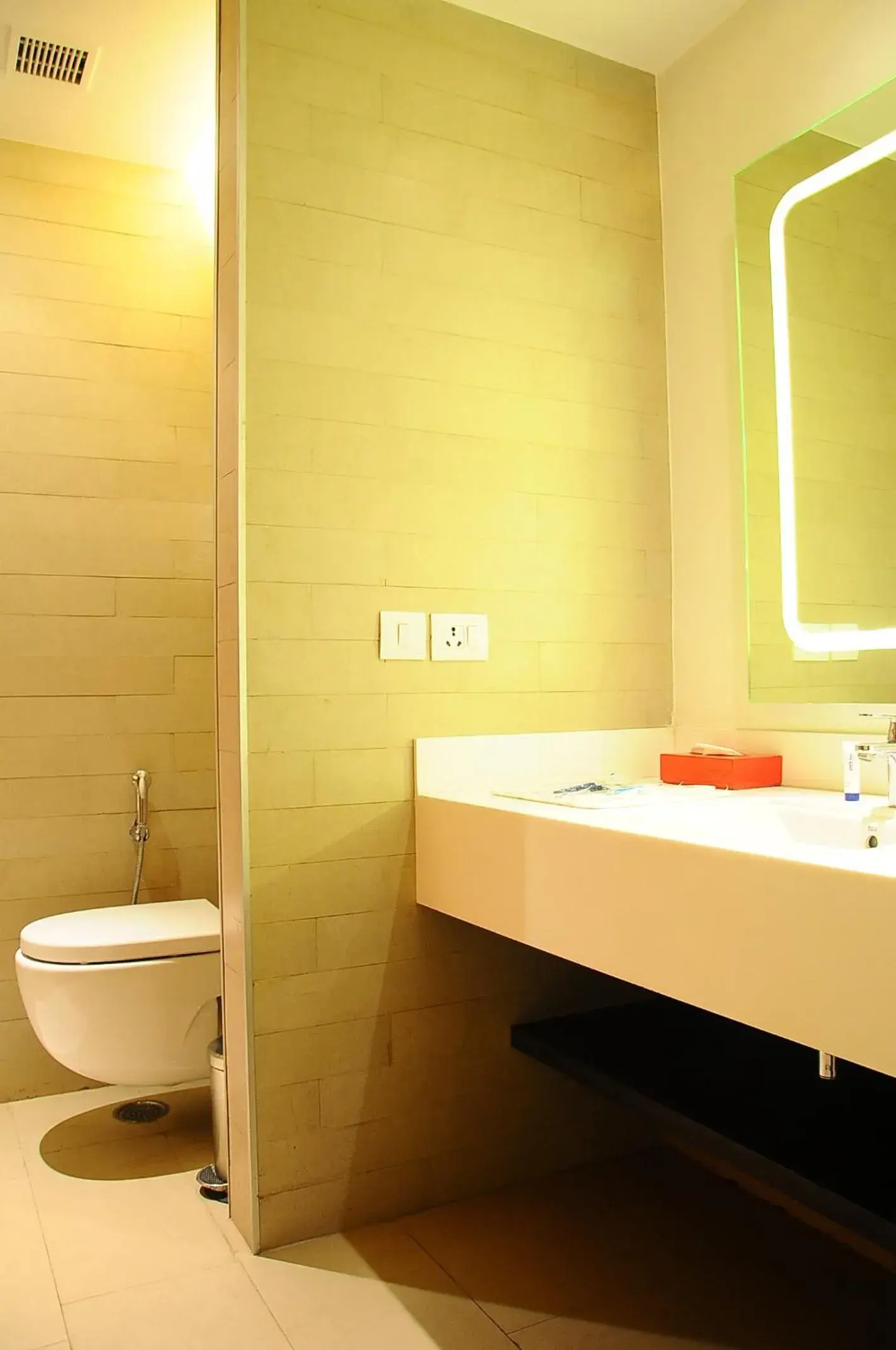 Bathroom in Park Inn By Radisson Gurgaon Bilaspur