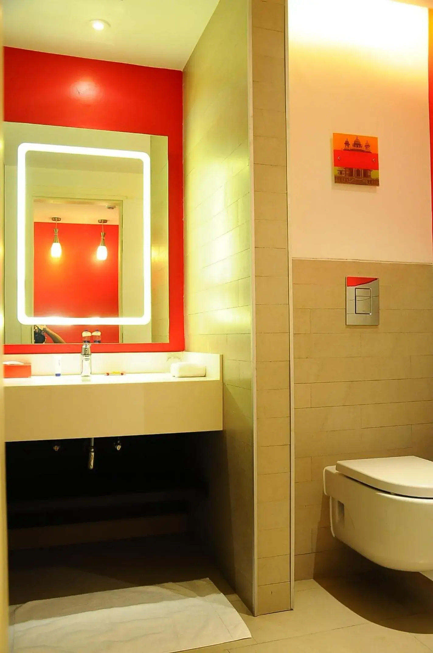 Bathroom in Park Inn By Radisson Gurgaon Bilaspur