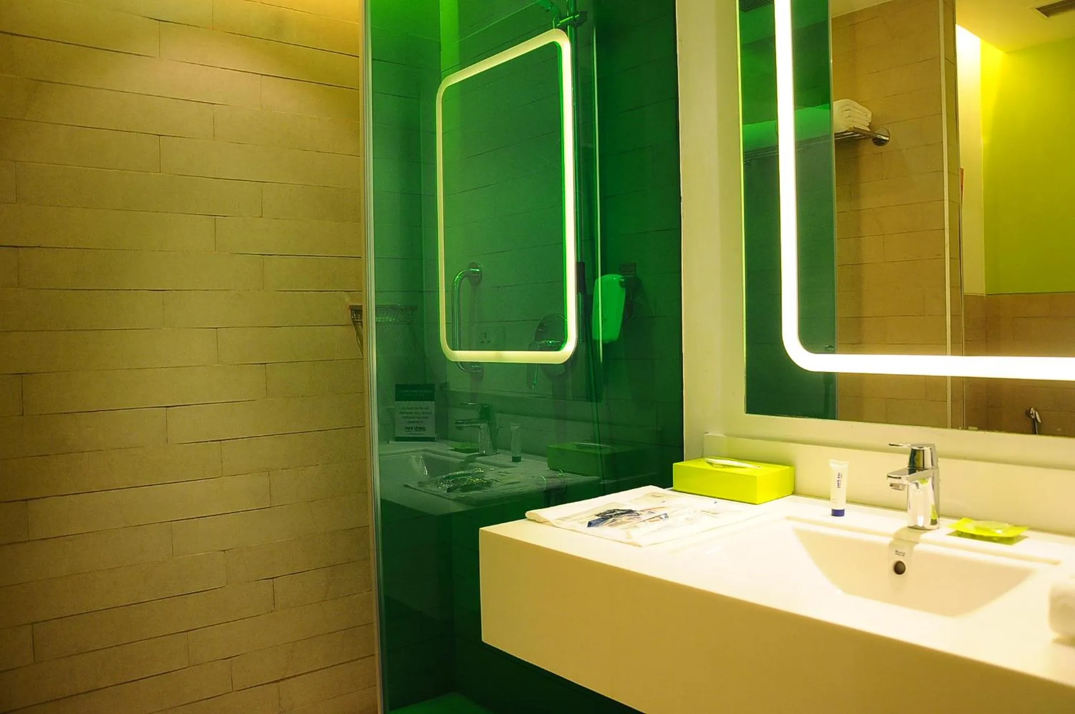 Bathroom in Park Inn By Radisson Gurgaon Bilaspur