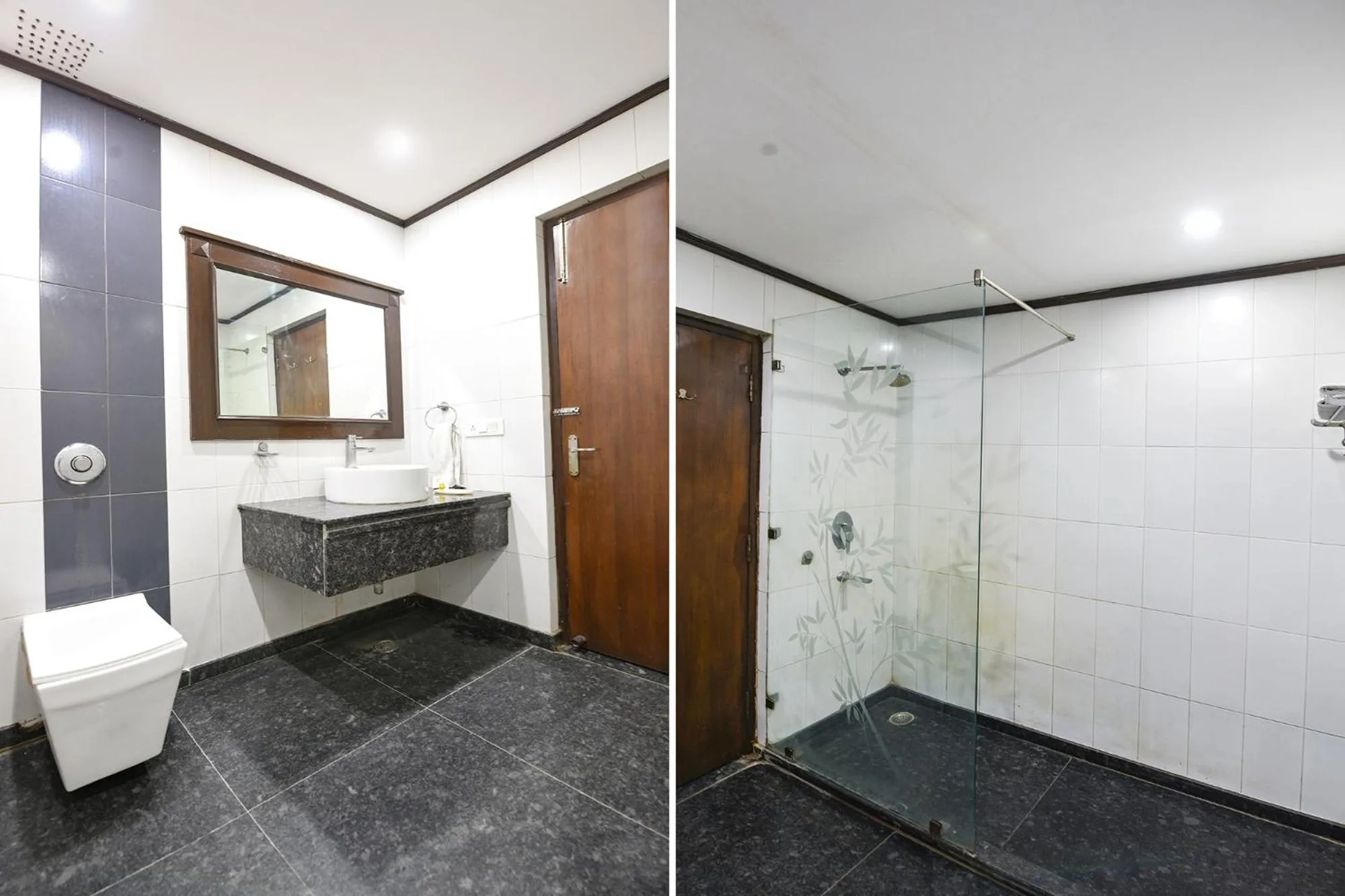 Bathroom in FabHotel Siris 18 - Aravali Biodiversity Park