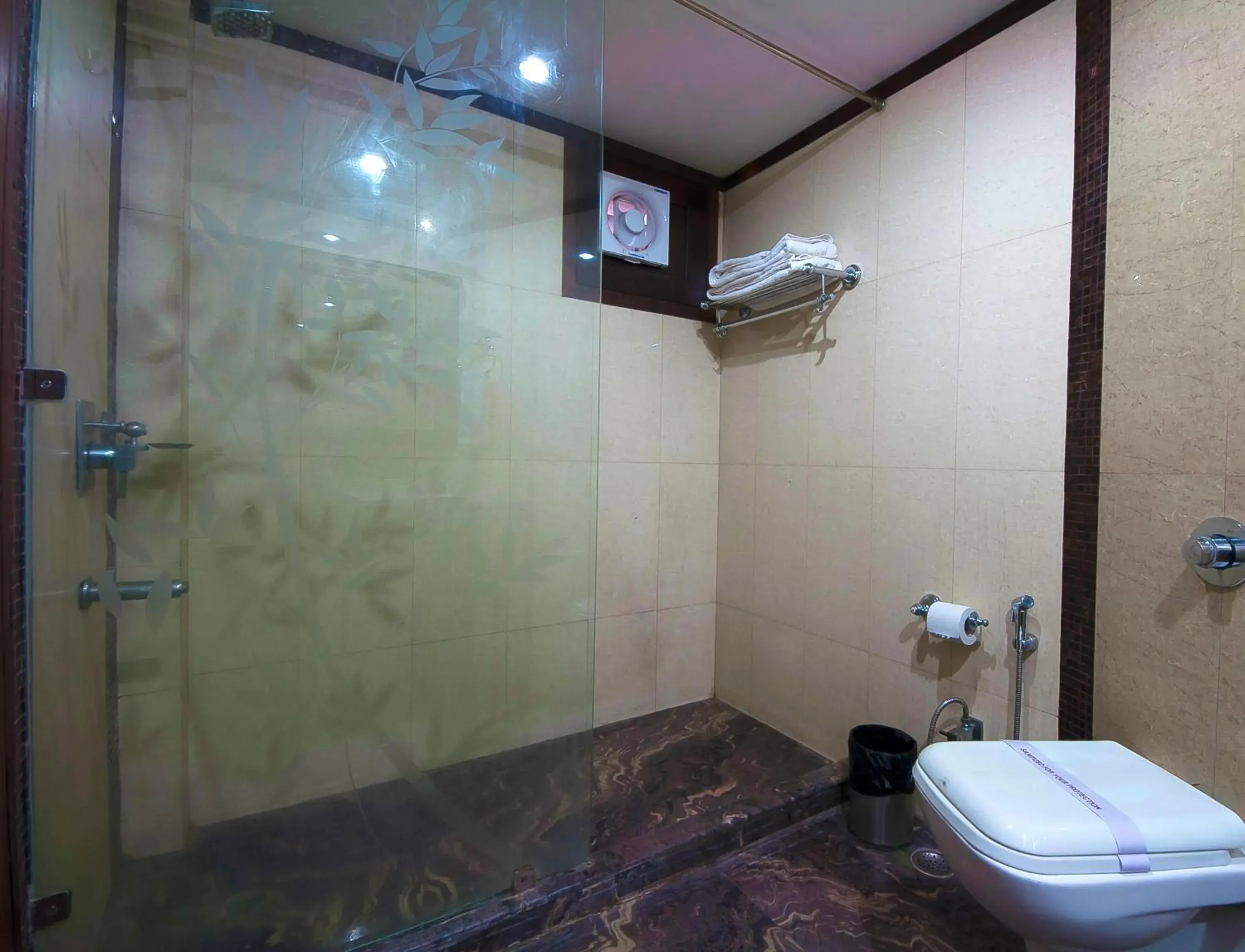 Shower, Bathroom in Siris 18 Hotel Gurgaon