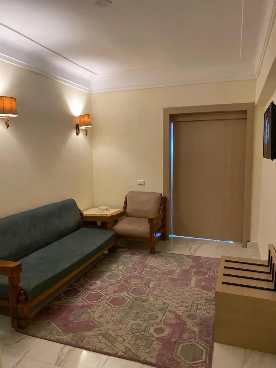 Living room in Regency Hotel Alexandria Living room in Regency Hotel Alexandria