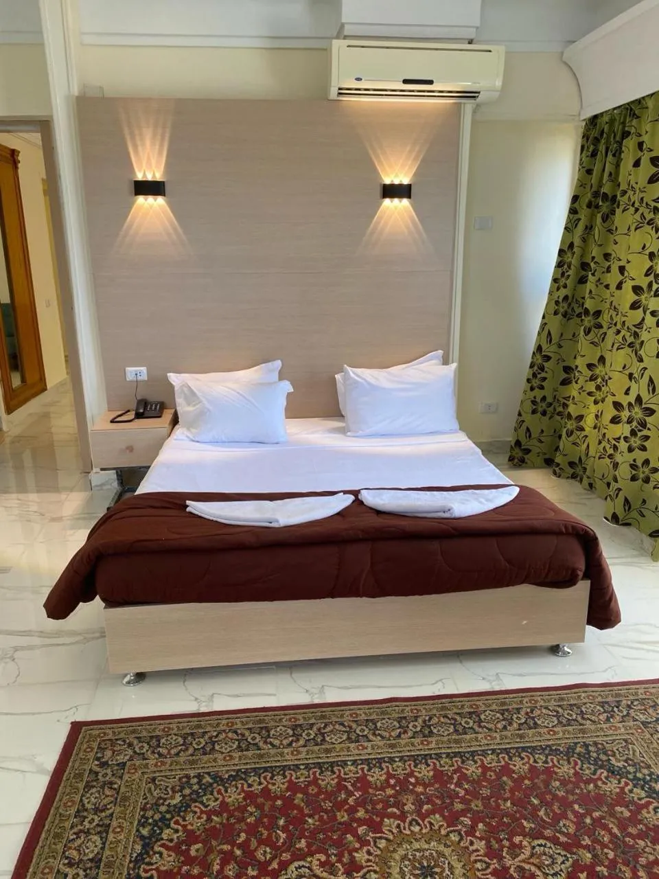 Bed in Regency Hotel Alexandria