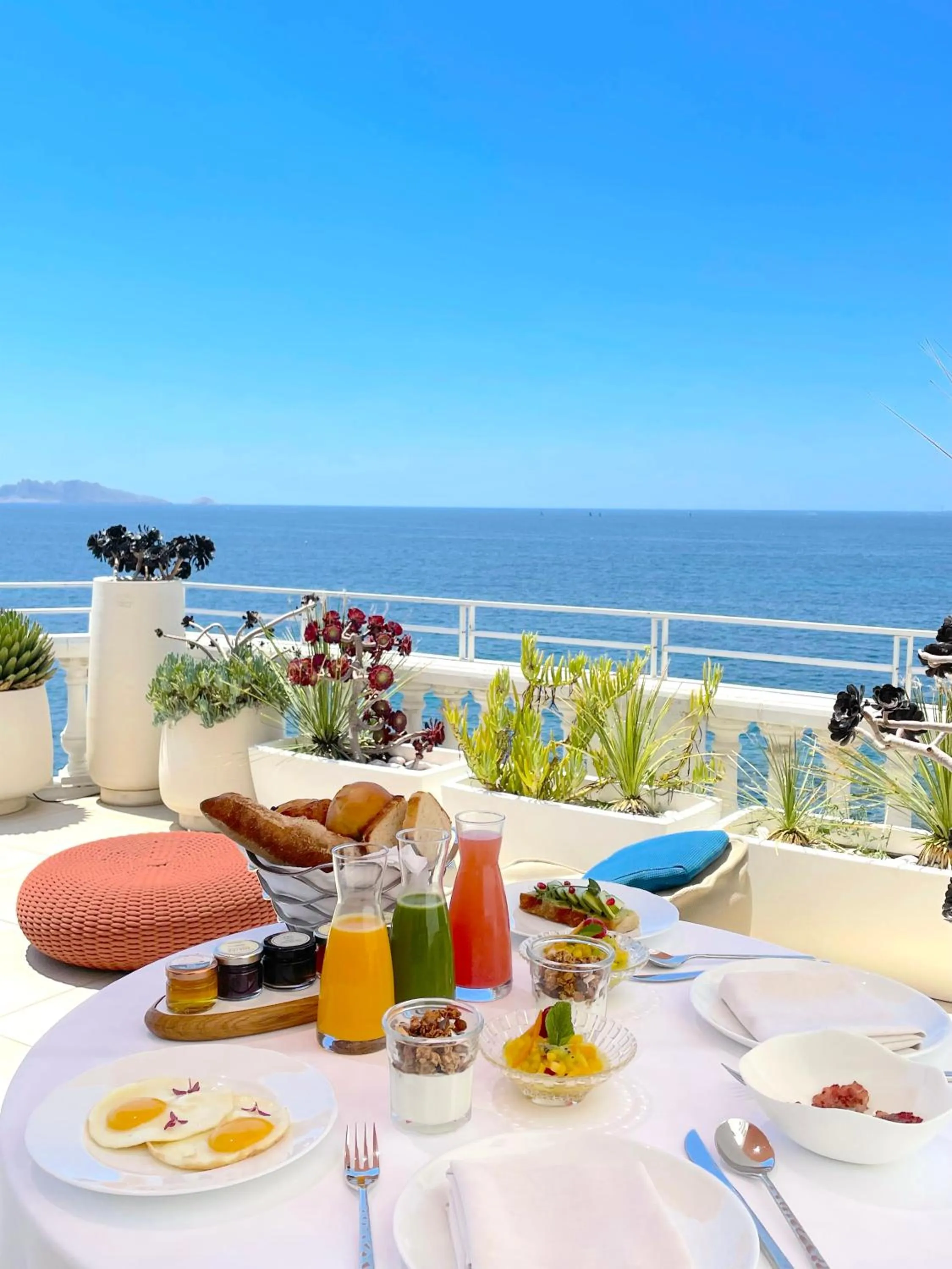 Balcony/Terrace in Le Petit Nice - Passedat