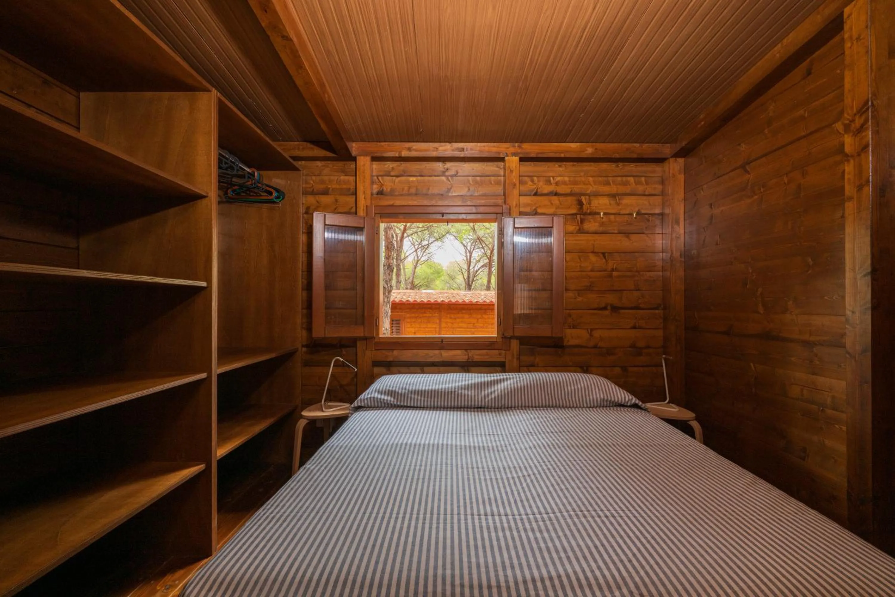 Bed in Villaggio Camping Calapineta