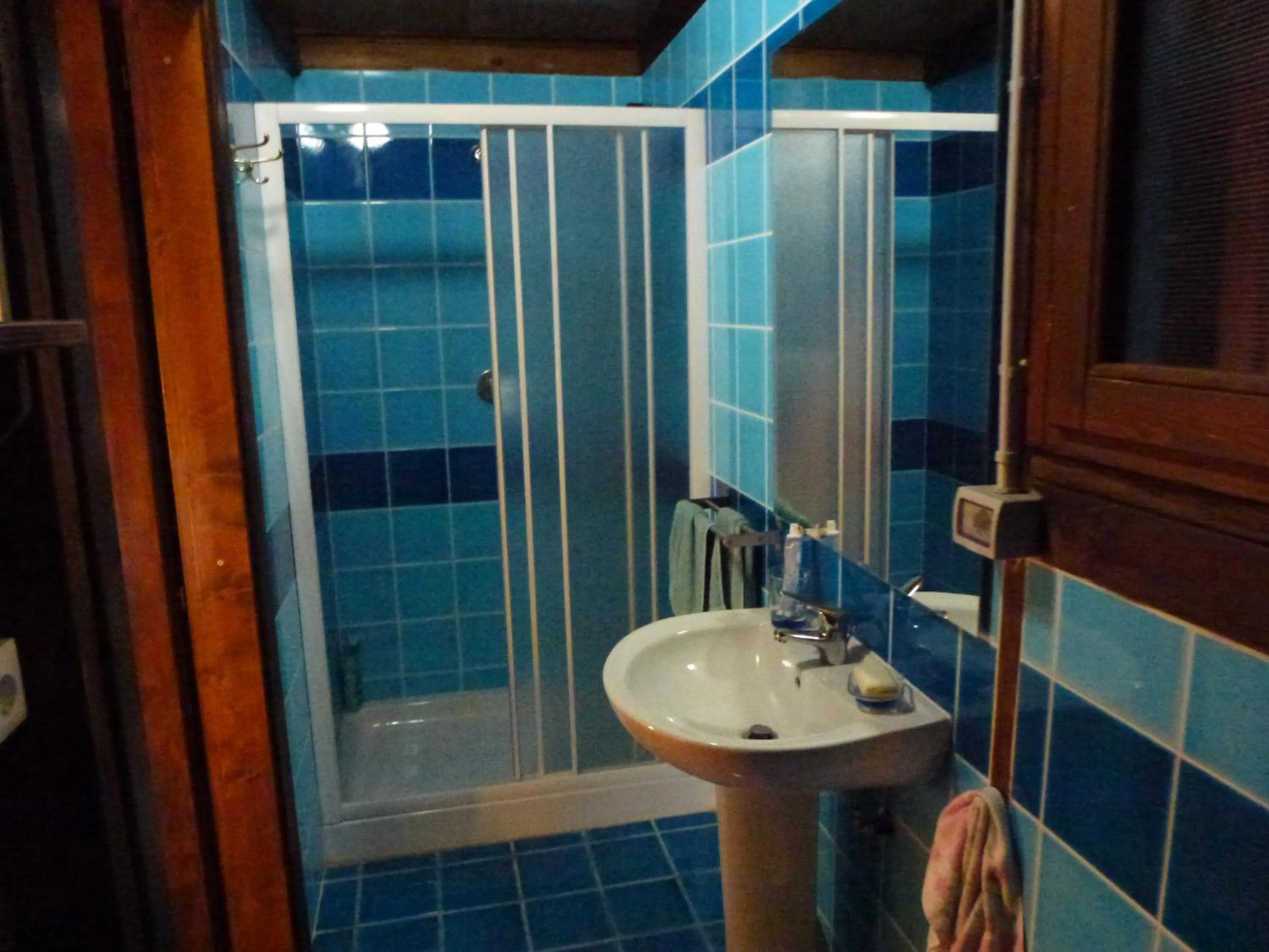 Bathroom in Villaggio Camping Calapineta