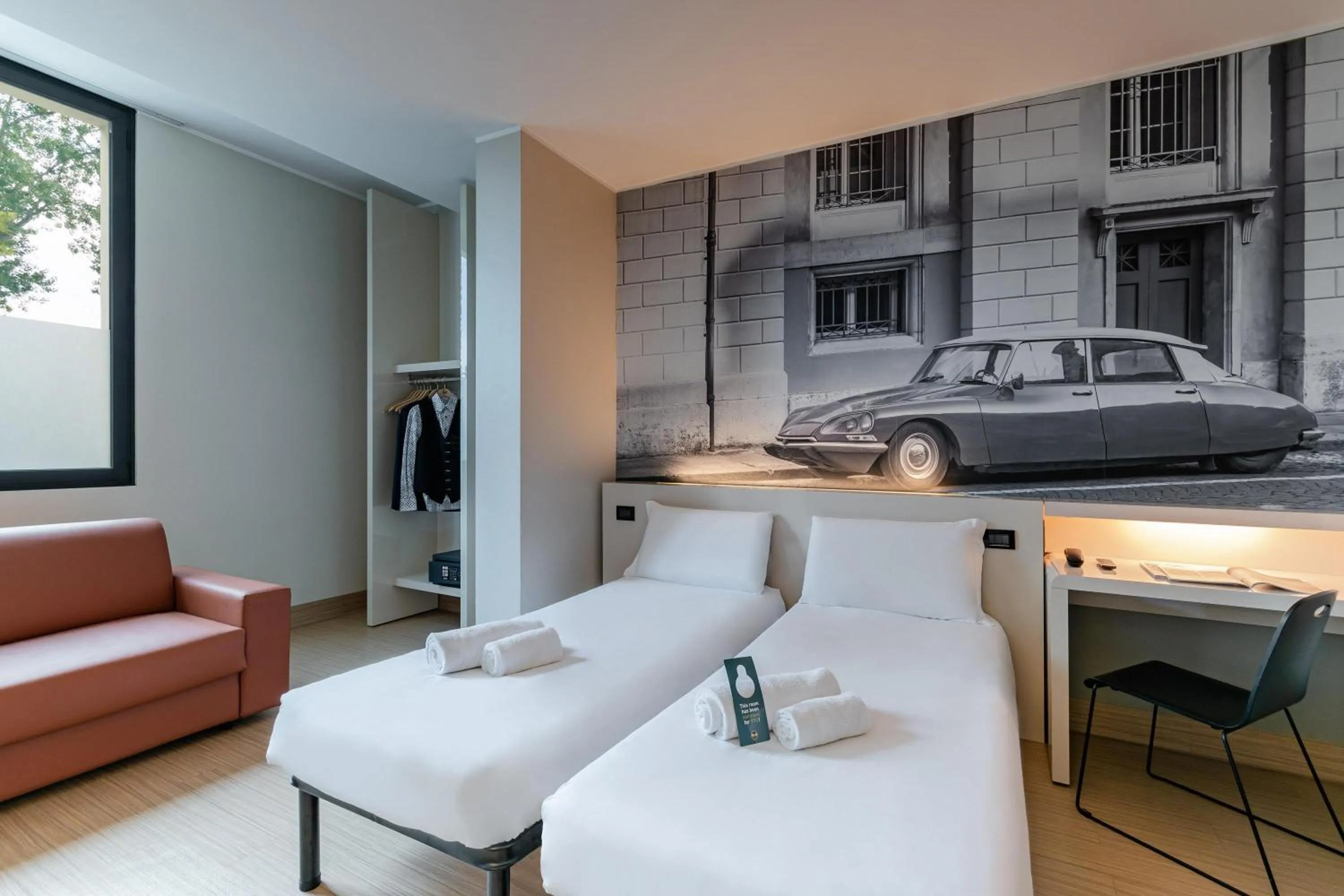 Photo of the whole room, Bed in B&B Hotel Ravenna