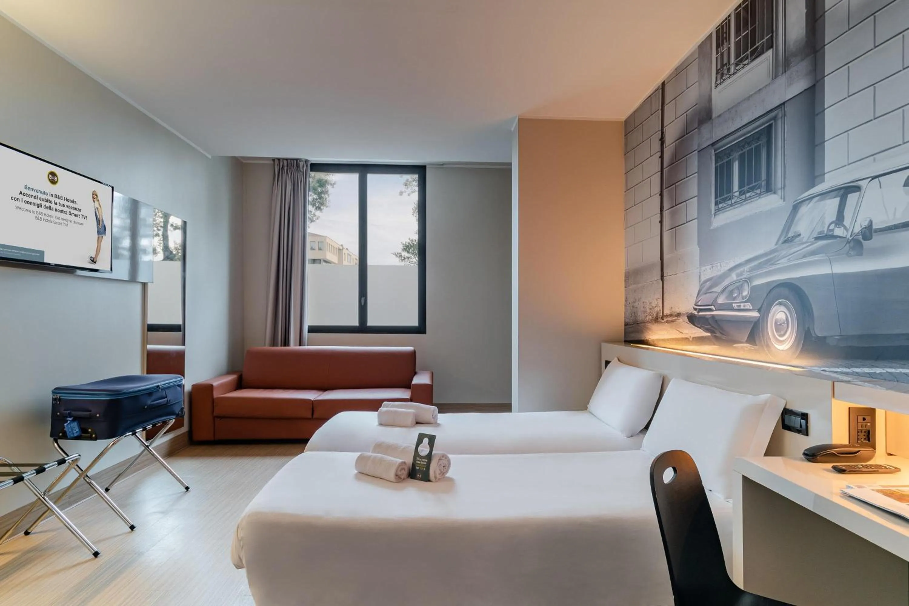 Photo of the whole room, Bed in B&B Hotel Ravenna