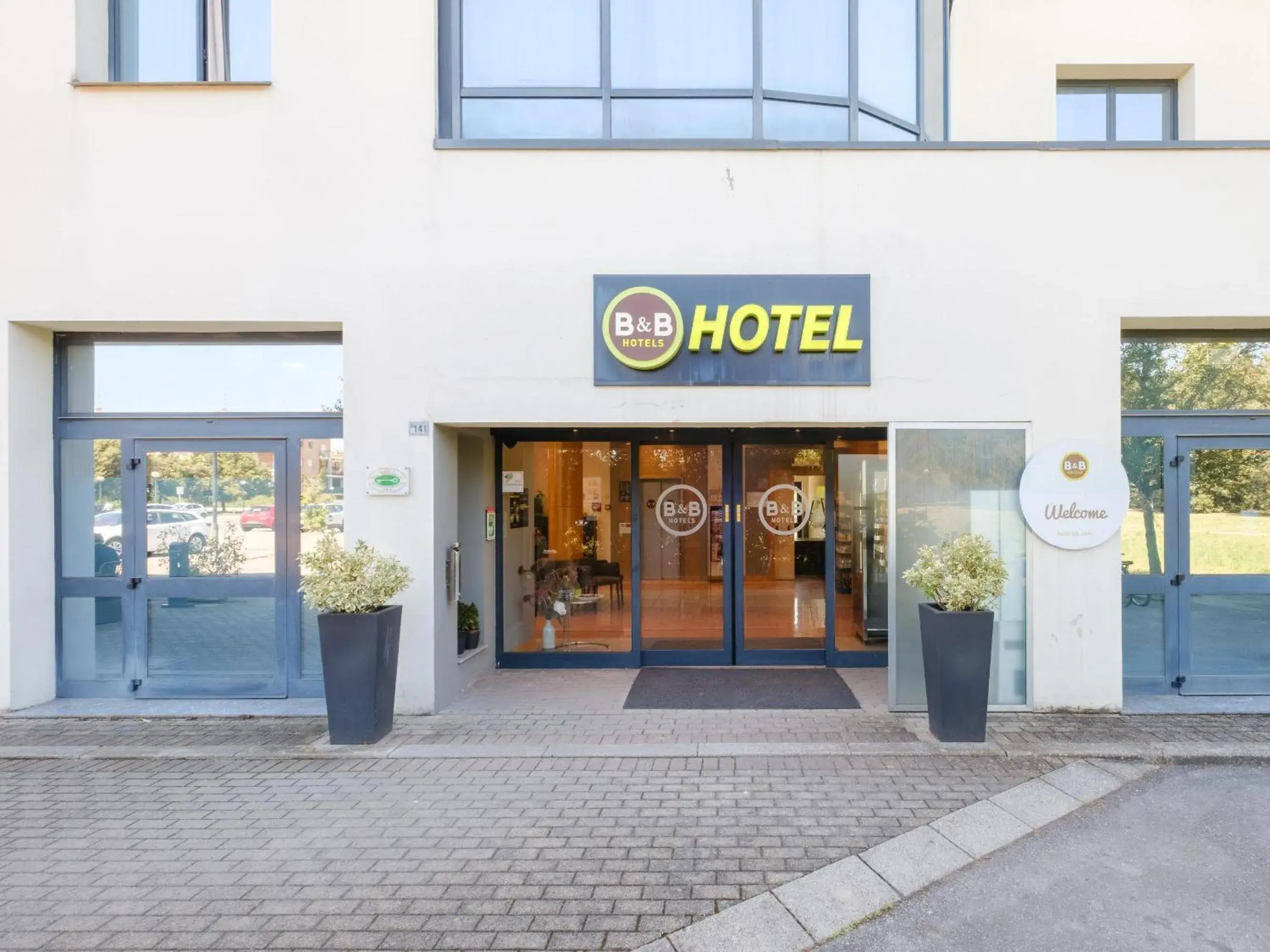 Property building in B&B Hotel Ravenna Property building in B&B Hotel Ravenna