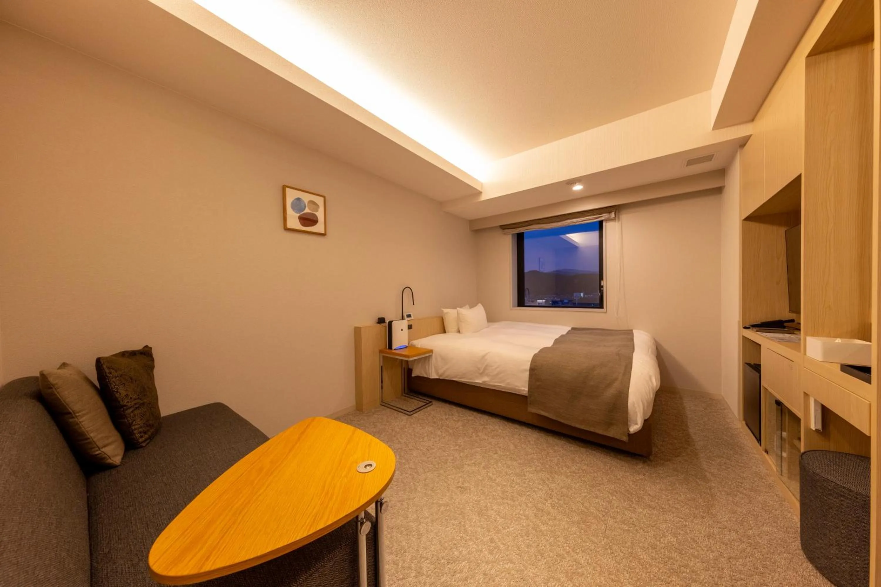 Photo of the whole room, Bed in Hotel Granbinario Tsuruga