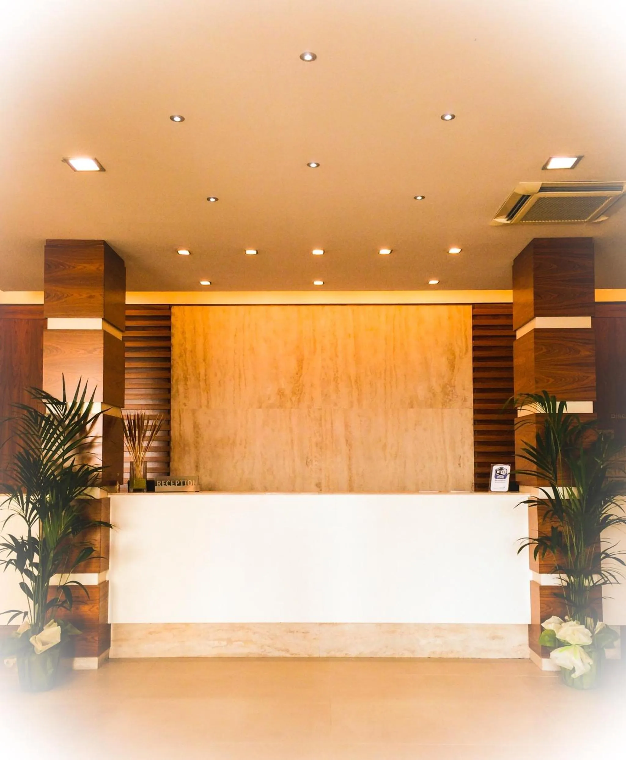 Lobby or reception in Hotel Pisa Valdera