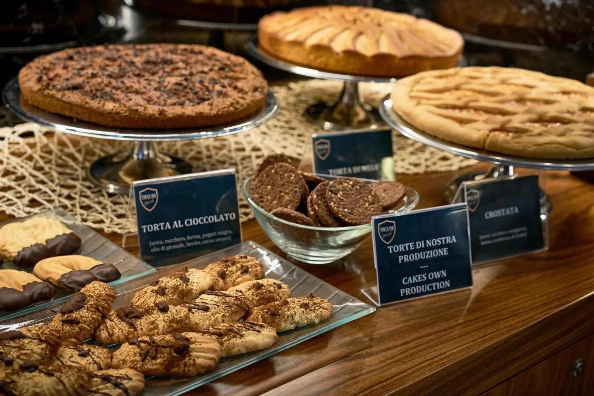 Buffet breakfast in Hotel Pisa Valdera