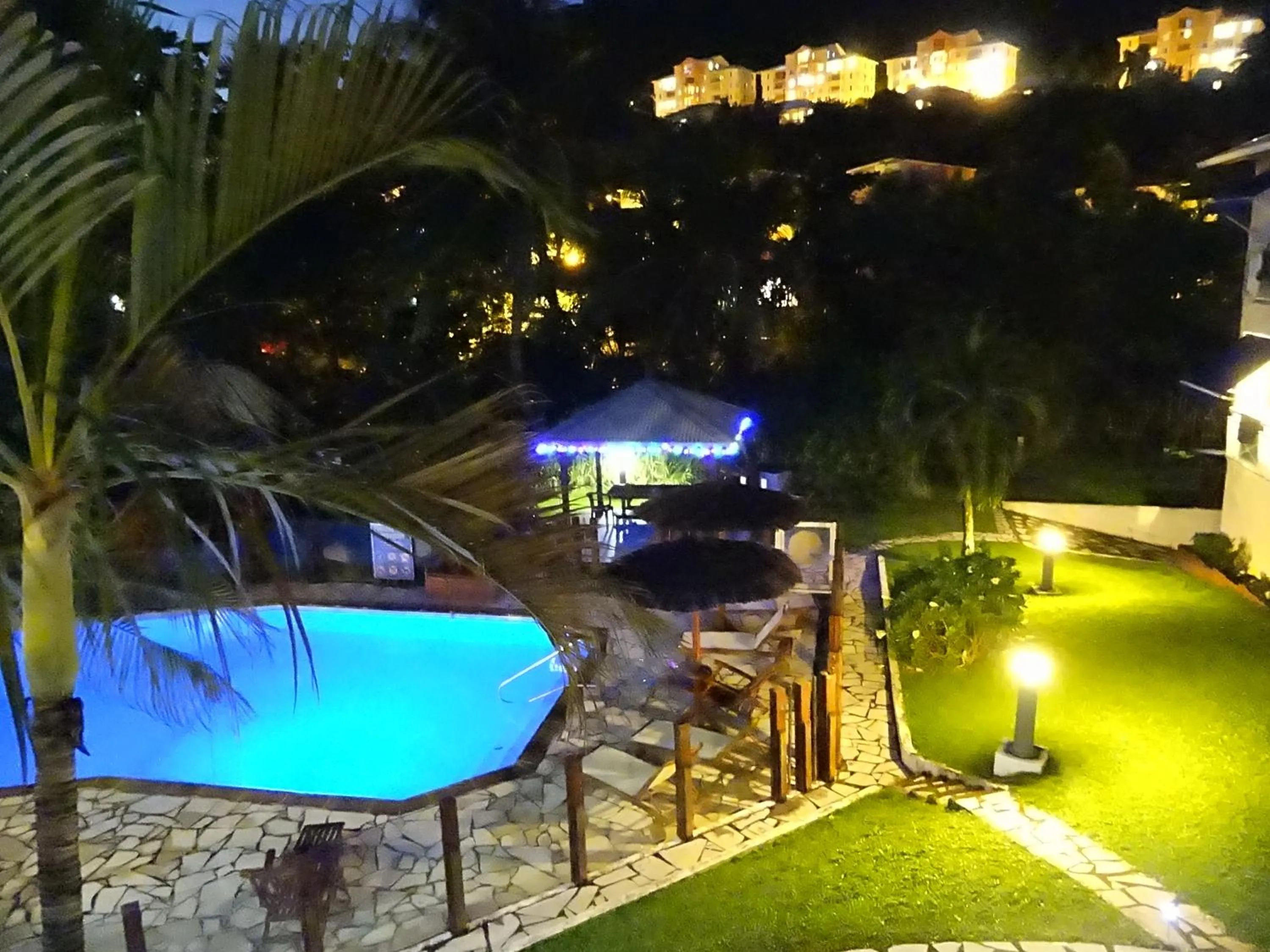 Garden view in Les Créolines