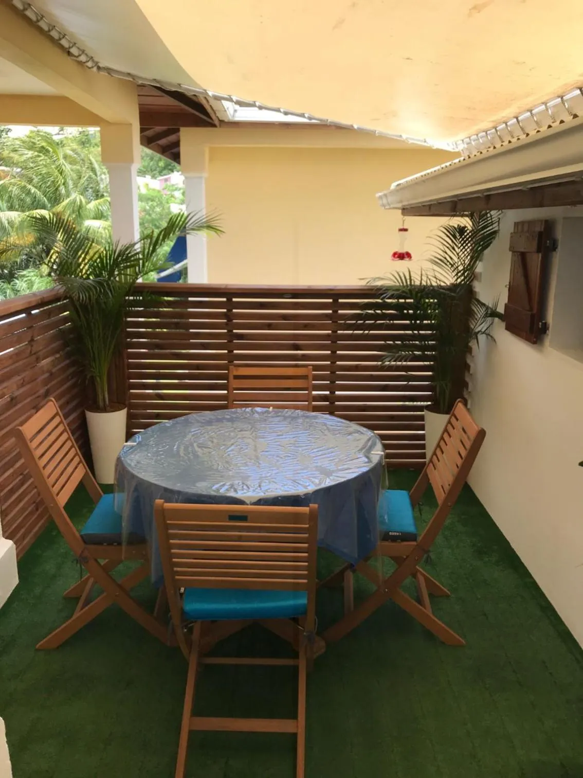 Balcony/Terrace in Les Créolines