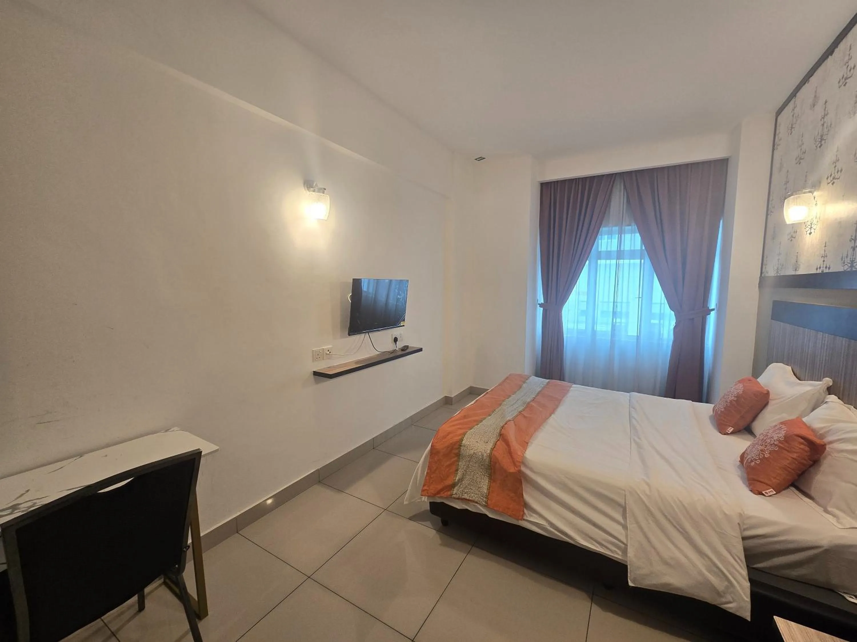 Bed in Aster+ Hotel Bukit Jalil