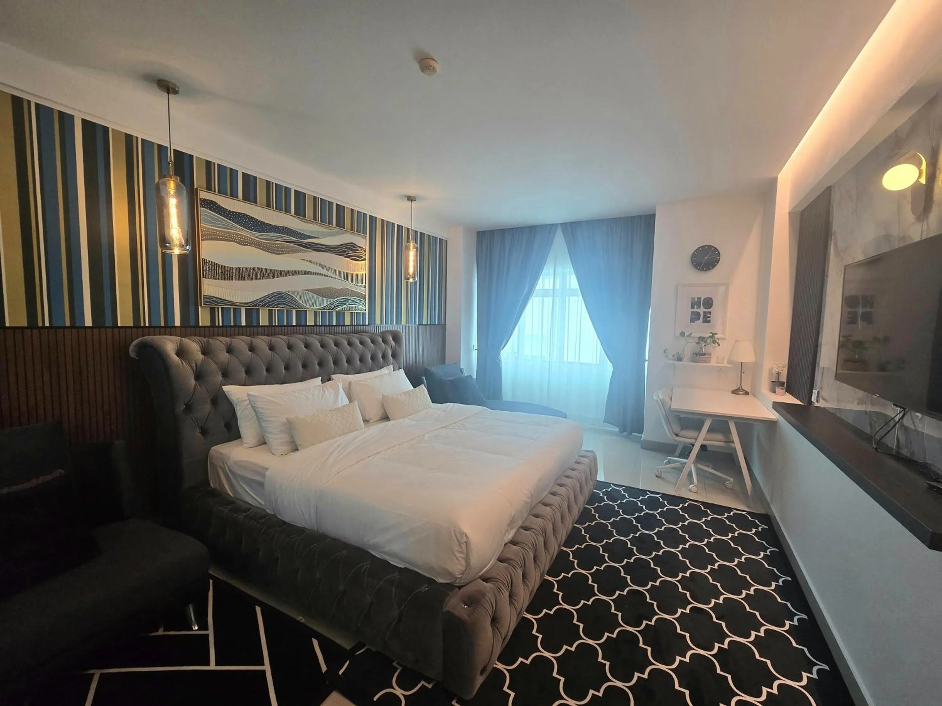 Bed in Aster+ Hotel Bukit Jalil