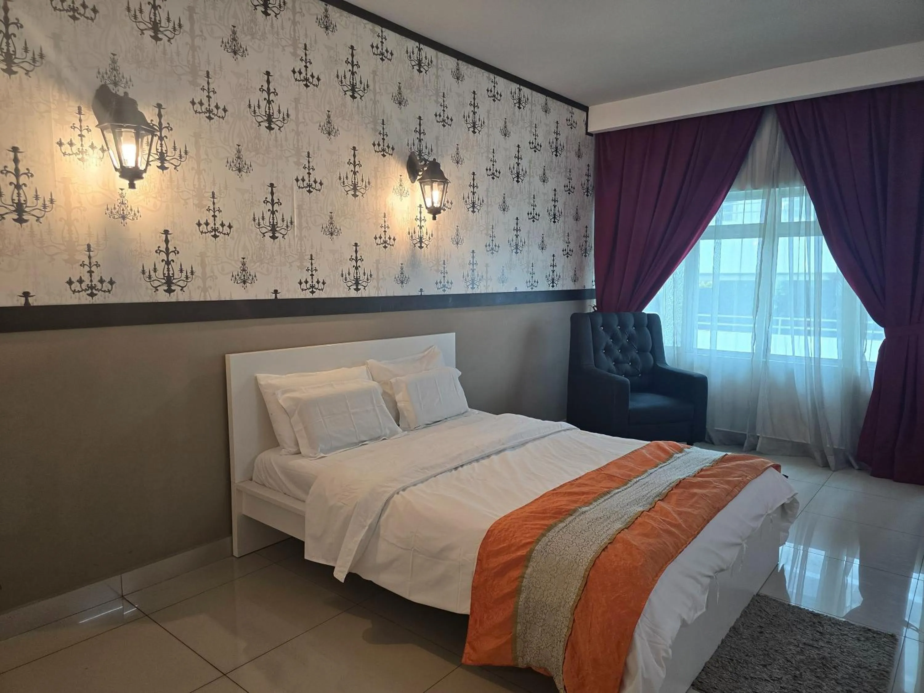 Bed in Aster+ Hotel Bukit Jalil