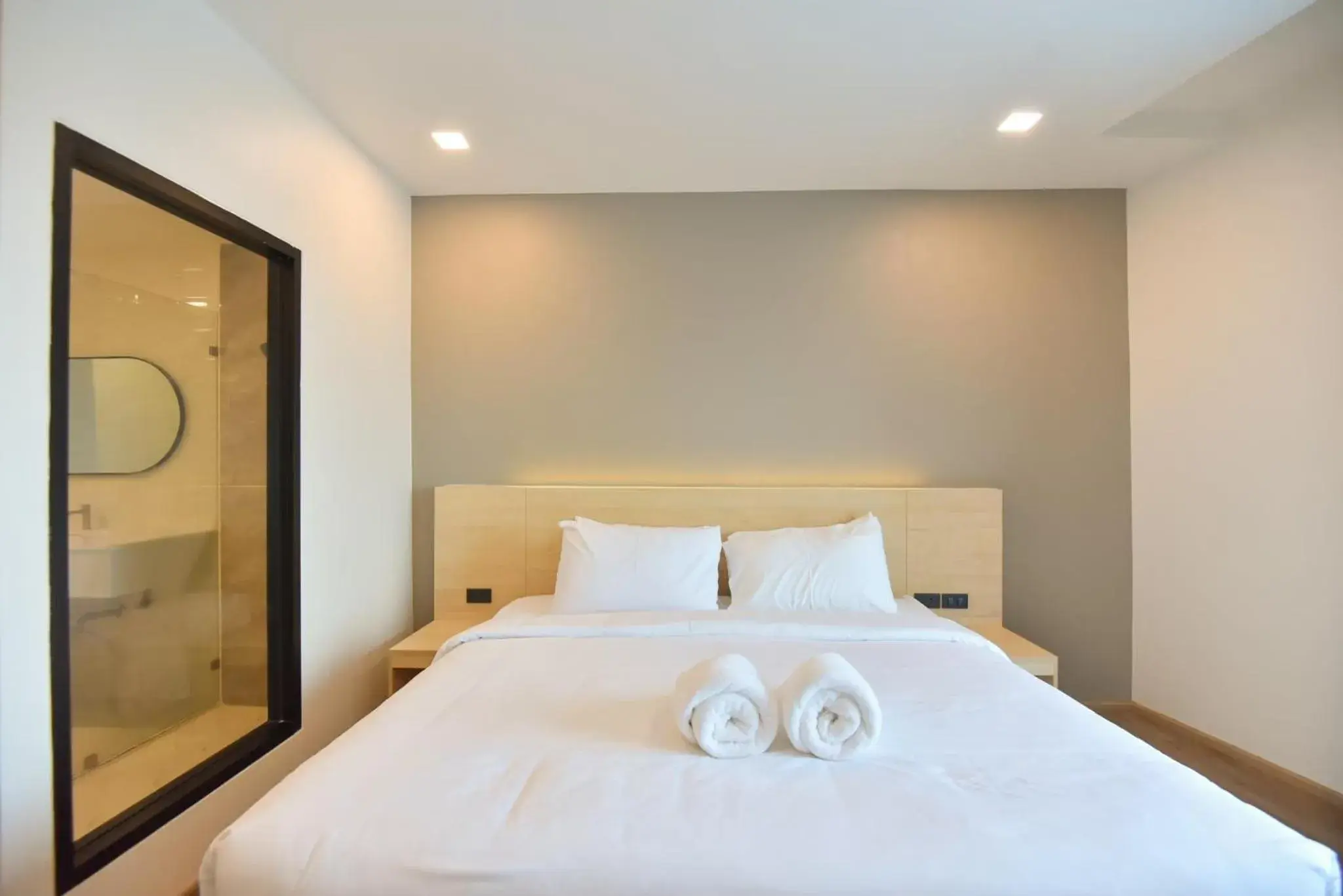 Bed in Mayuu Ayutthaya Hotel Bed in Mayuu Ayutthaya Hotel