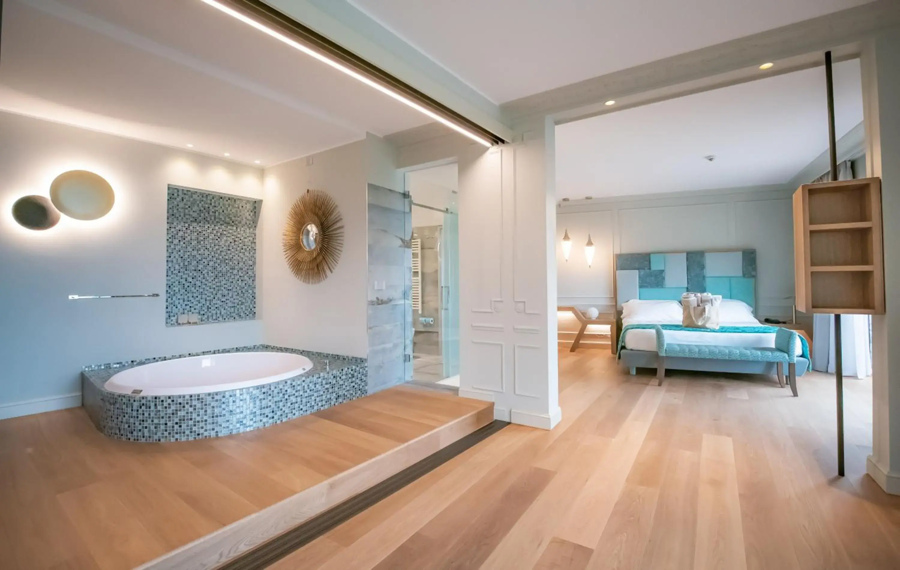 Bathroom in Golfo dei Poeti Relais & Spa Bathroom in Golfo dei Poeti Relais & Spa