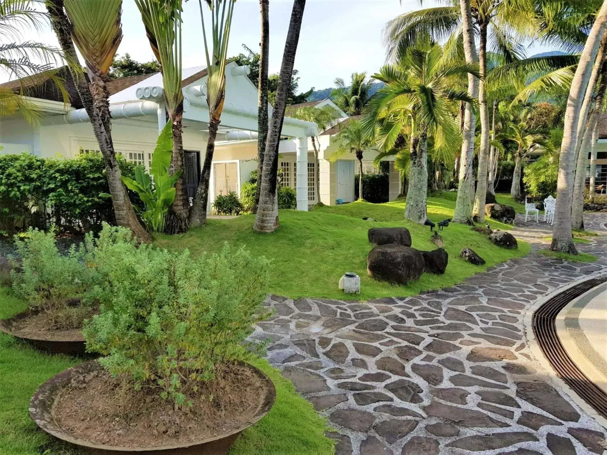 Facade/entrance in Chateau Bleu Resort Facade/entrance in Chateau Bleu Resort