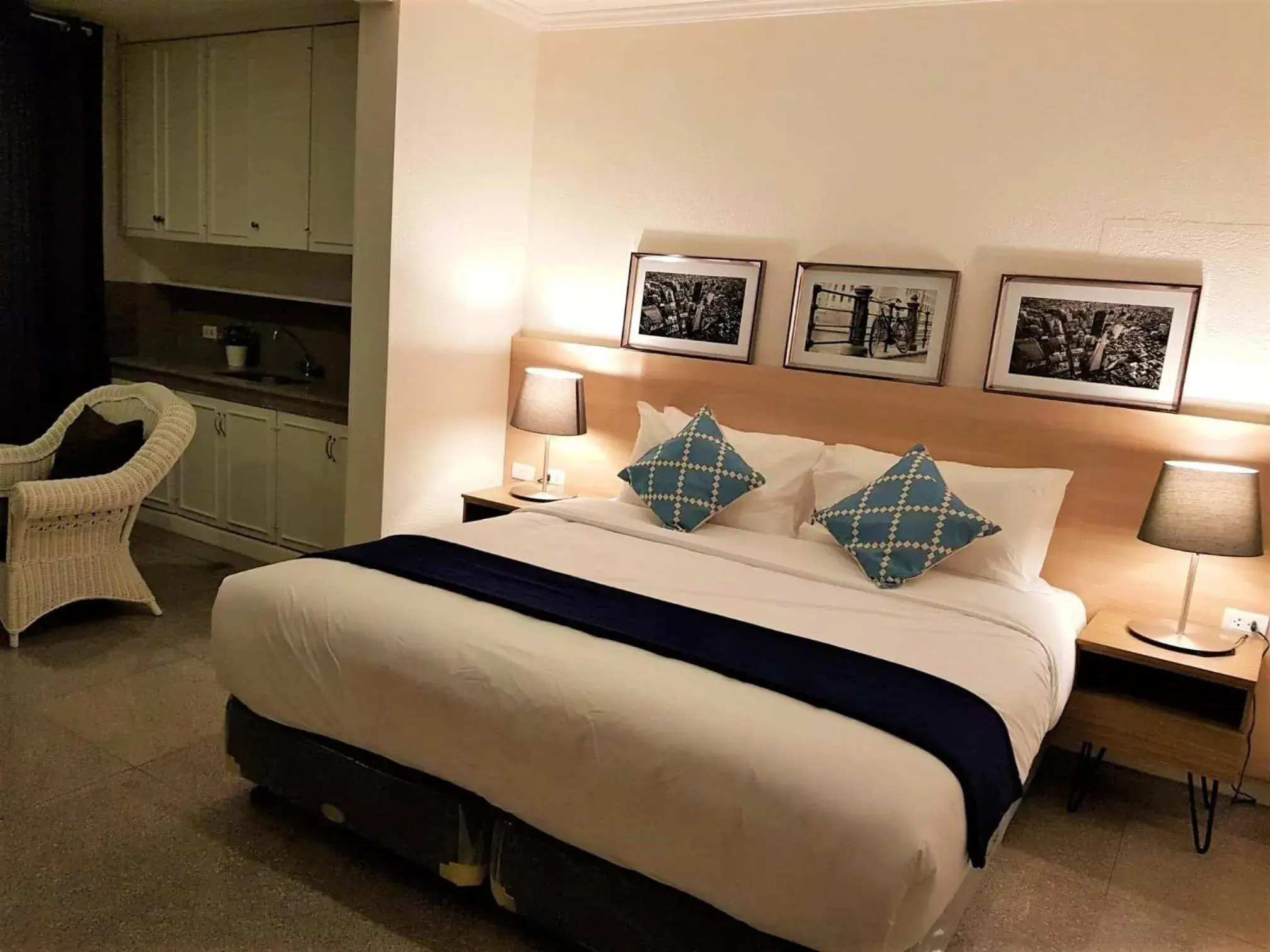 Bed in Chateau Bleu Resort Bed in Chateau Bleu Resort