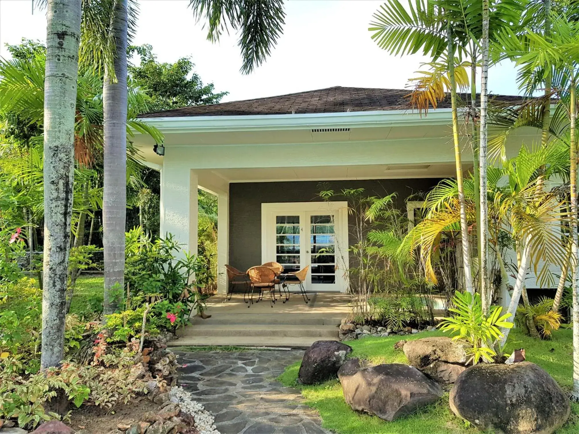 Facade/entrance in Chateau Bleu Resort Facade/entrance in Chateau Bleu Resort