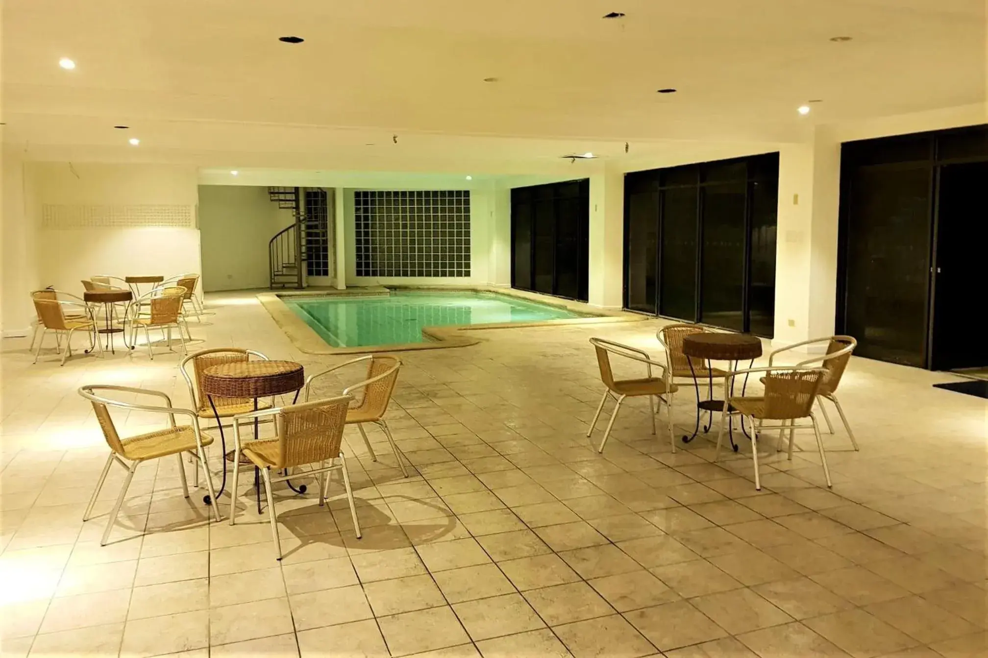 Hot Spring Bath in Chateau Bleu Resort Hot Spring Bath in Chateau Bleu Resort